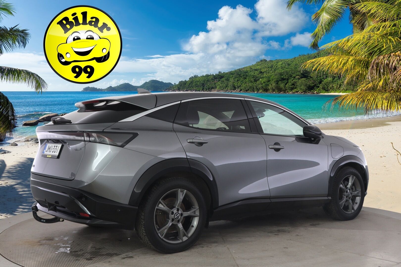 Nissan Ariya 2022 87kWh Evolve - Adapt. Vakkari / HUD / Panorama / Bose / 360° Kamera / Ilmastoidut Muistipenkit / Koukku / KeylessGo / Kaistavahti / Ratinlämmitin - KORKO VAIN 3,99 %