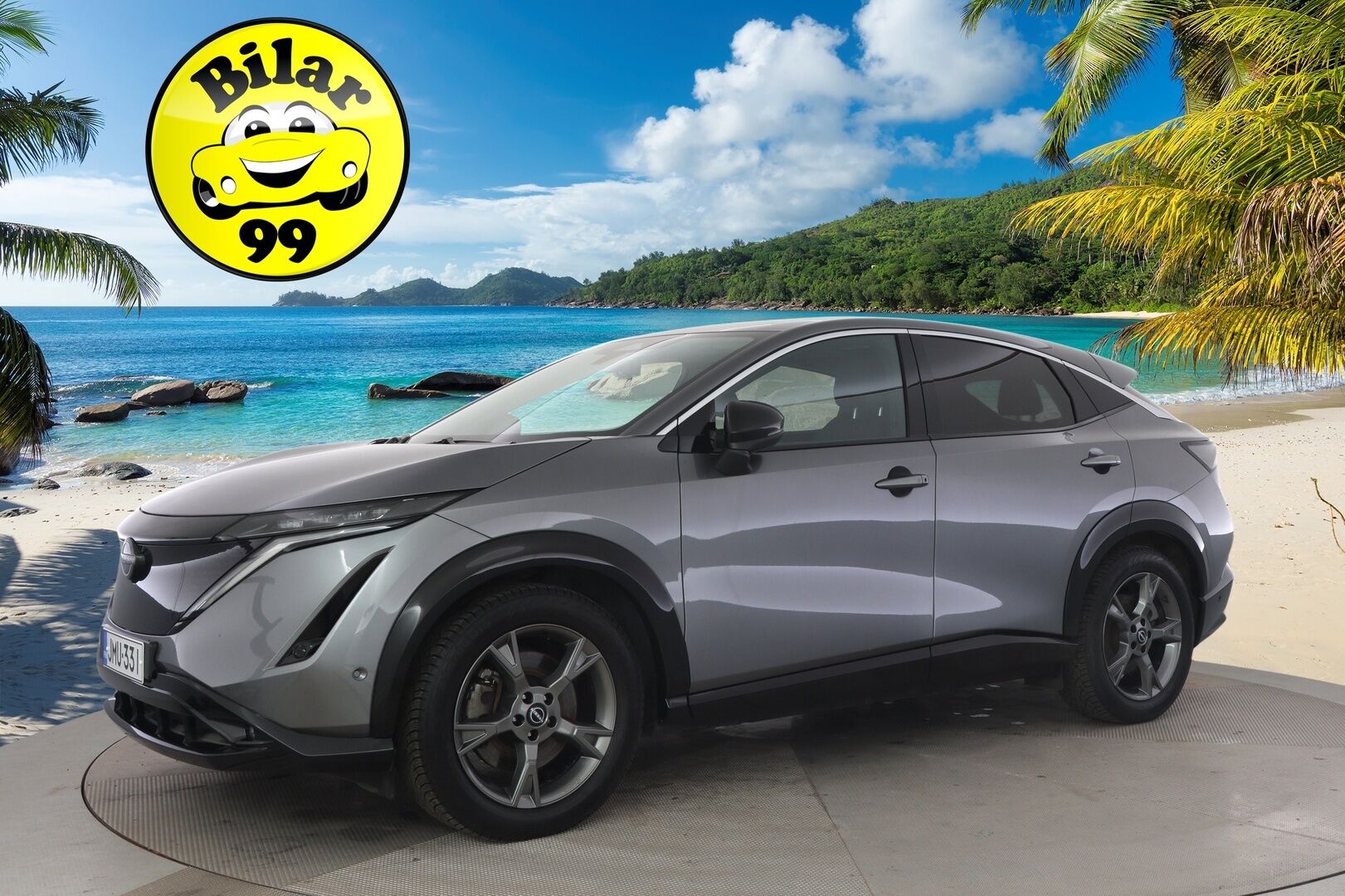 Nissan Ariya 2022 87kWh Evolve - Adapt. Vakkari / HUD / Panorama / Bose / 360° Kamera / Ilmastoidut Muistipenkit / Koukku / KeylessGo / Kaistavahti / Ratinlämmitin - KORKO VAIN 3,99 %