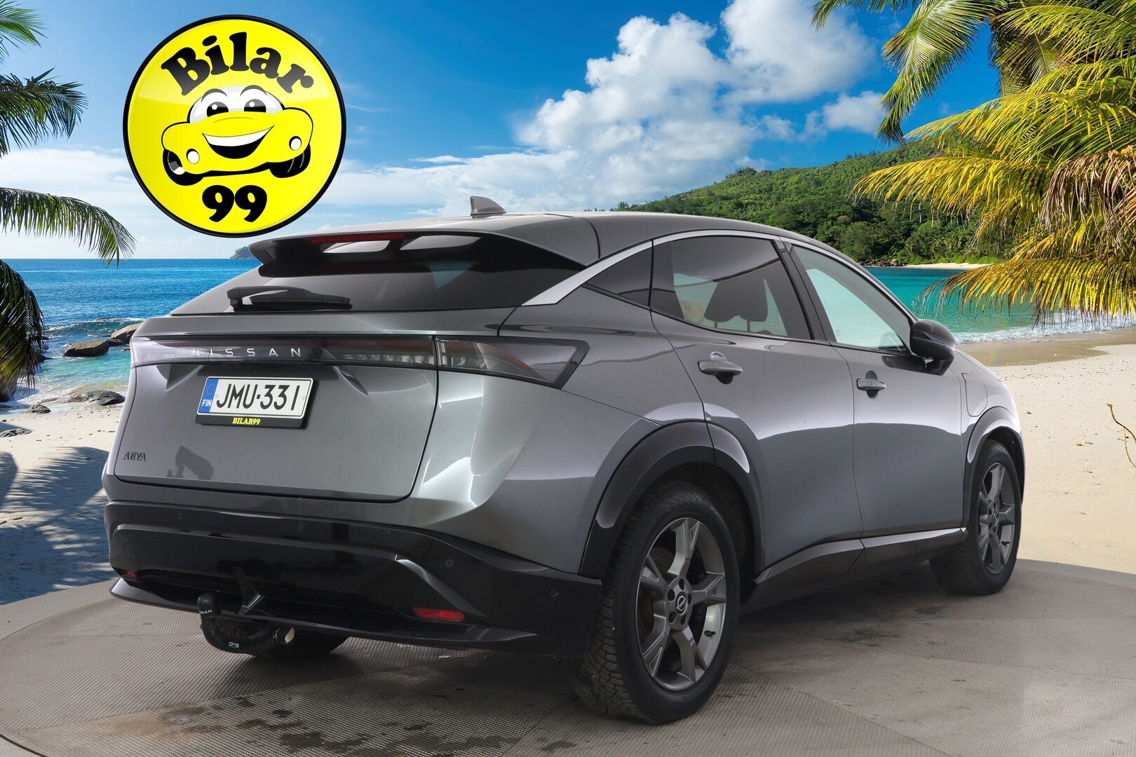 Nissan Ariya 2022 87kWh Evolve - Adapt. Vakkari / HUD / Panorama / Bose / 360° Kamera / Ilmastoidut Muistipenkit / Koukku / KeylessGo / Kaistavahti / Ratinlämmitin - KORKO VAIN 3,99 %