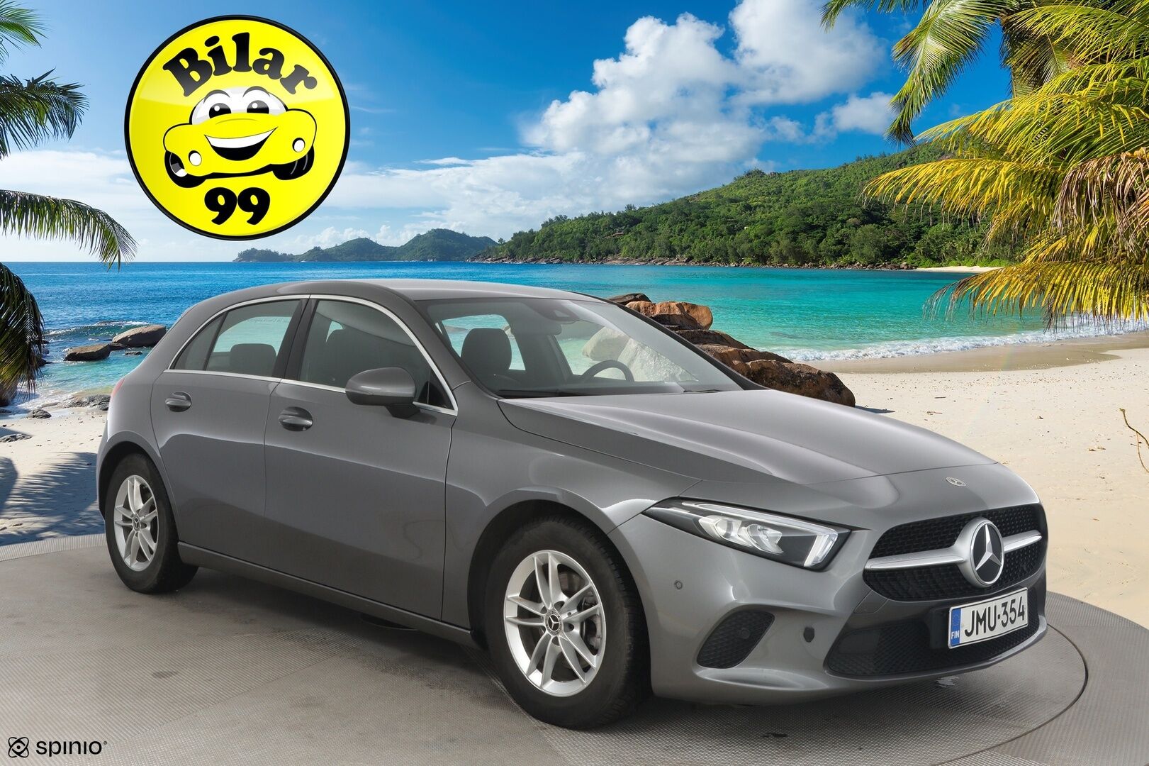 Mercedes-Benz A 2022 180 A Suomi Edition / Digimittari / Kaistavahti / P- Kamera / LED - Vakkari / Suomi-auto / Bluetooth / Puolnahka penkit / - HULLU BLACKWEEK KORKOTARJOUS 2,49%