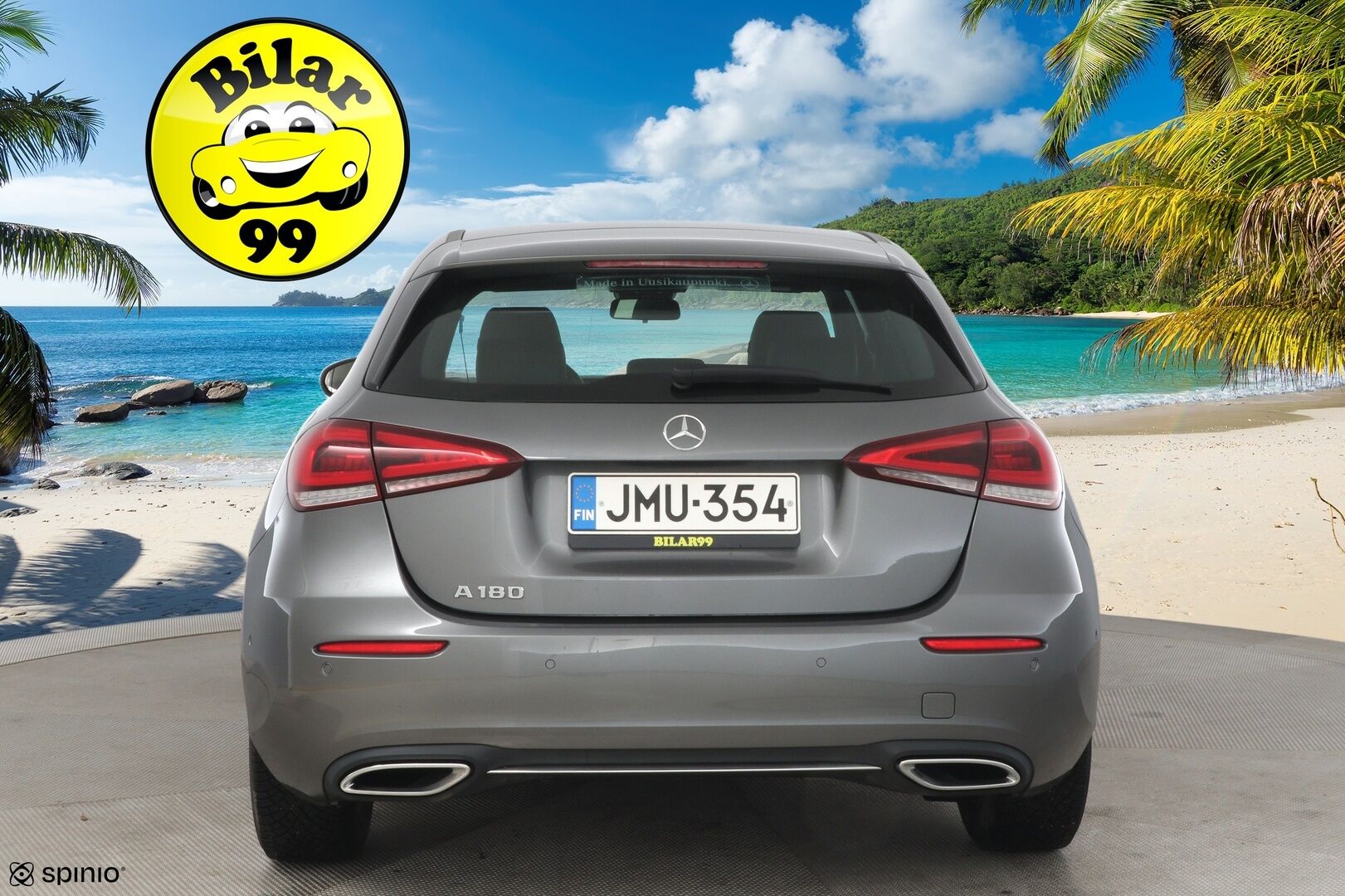 Mercedes-Benz A 2022 180 A Suomi Edition / Digimittari / Kaistavahti / P- Kamera / LED - Vakkari / Suomi-auto / Bluetooth / Puolnahka penkit / - HULLU BLACKWEEK KORKOTARJOUS 2,49%