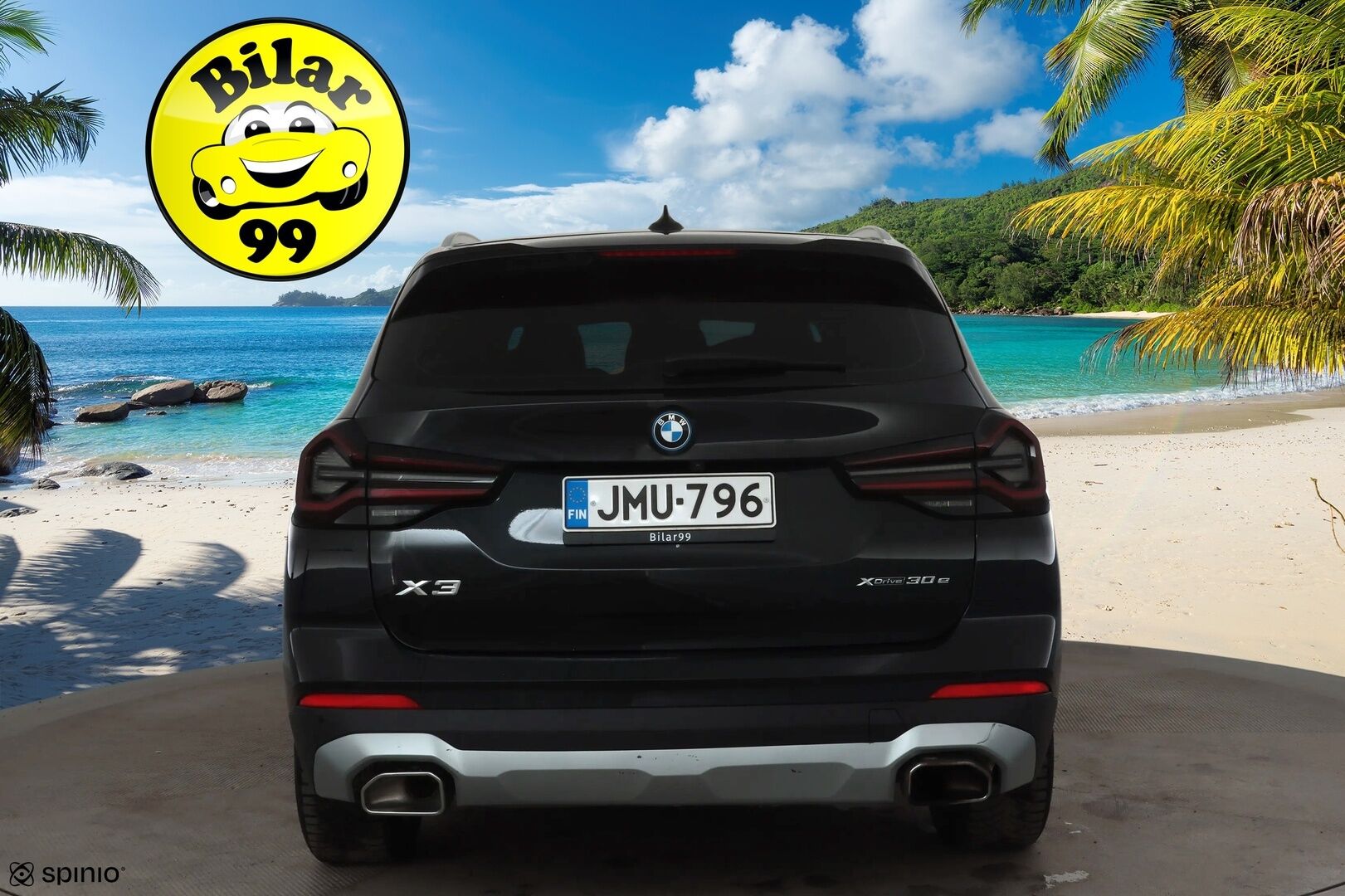 BMW X3 2023 G01 xDrive 30e A Charged Edition * Vakkari / P.kamera / Koukku / Hifi / Sporttinahat / Sähköluukku / LED / Navi * - 1.Om Suomi-auto / Akku kuntotarkastettu SoH 91,3% / Kahdet renkaat aluvanteilla 