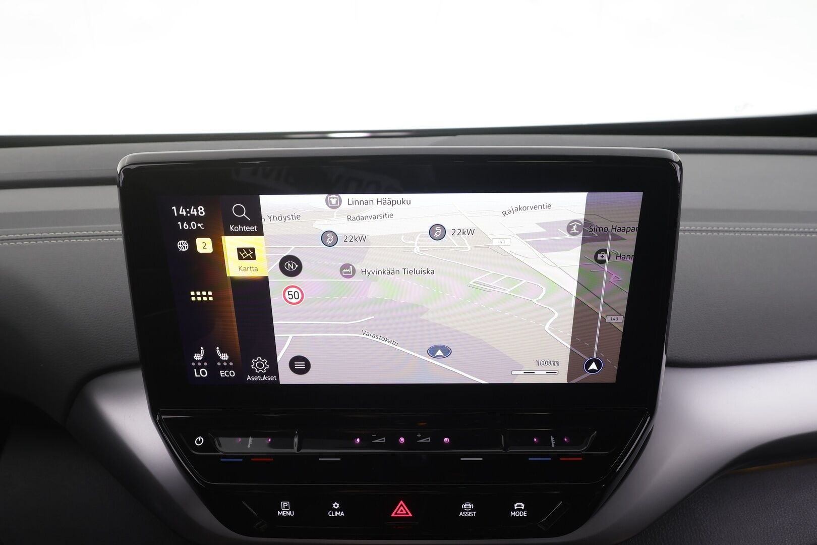 Volkswagen ID.4 2023 Pro FastLane 128 kW,  akku 77 kWh - | ACC | ILP | Koukku | LED | Puolinahat | P.kamera | keyless | Apple&Android | 1.Om Suomi-auto | Kahdet Renkaat | Merkkihuollettu |
