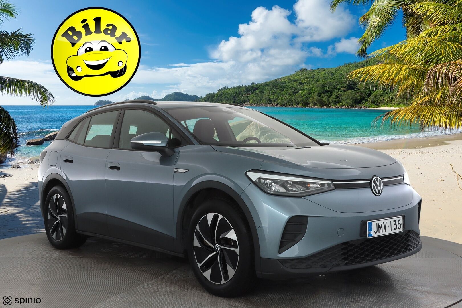 Volkswagen ID.4 2023 Pro FastLane 128 kW,  akku 77 kWh - | ACC | ILP | Koukku | LED | Puolinahat | P.kamera | keyless | Apple&Android | 1.Om Suomi-auto | Kahdet Renkaat | Merkkihuollettu |