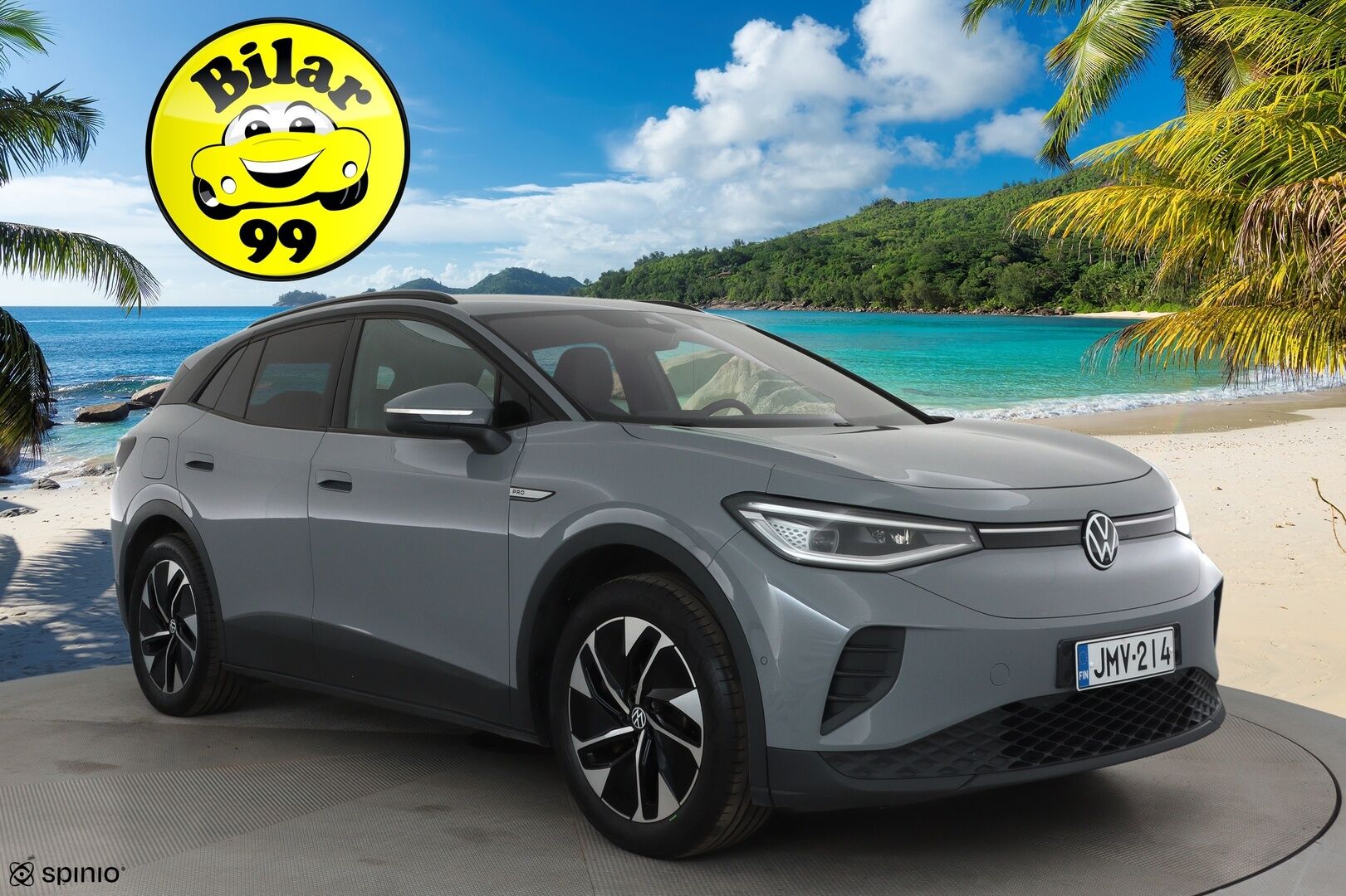 Volkswagen ID.4 2023 Pro Performance 150 kW **Lämpöpumppu / Koukku / Adapt.Vakkari / Matrix-LED / 360° / Hierovat Sportpenkit Muistilla** - 1-om Suomi-auto / Kahdet Renkaat