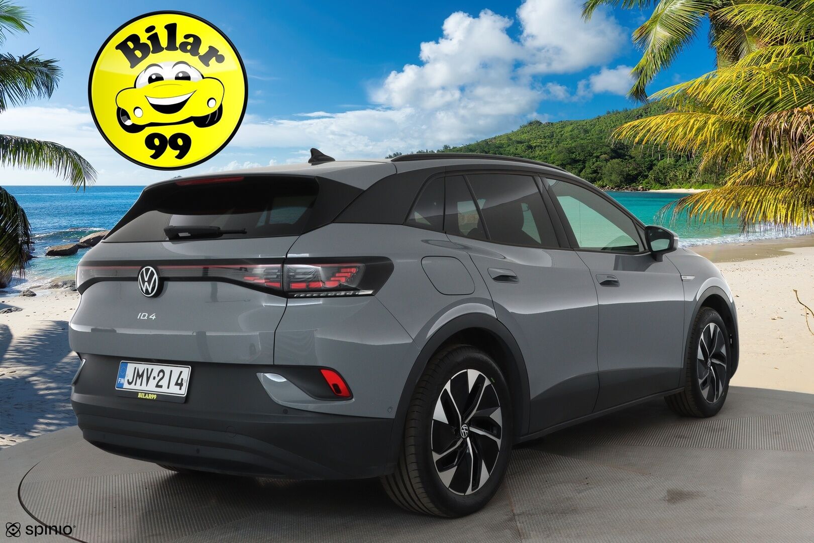 Volkswagen ID.4 2023 Pro Performance 150 kW **Lämpöpumppu / Koukku / Adapt.Vakkari / Matrix-LED / 360° / Hierovat Sportpenkit Muistilla** - 1-om Suomi-auto / Kahdet Renkaat