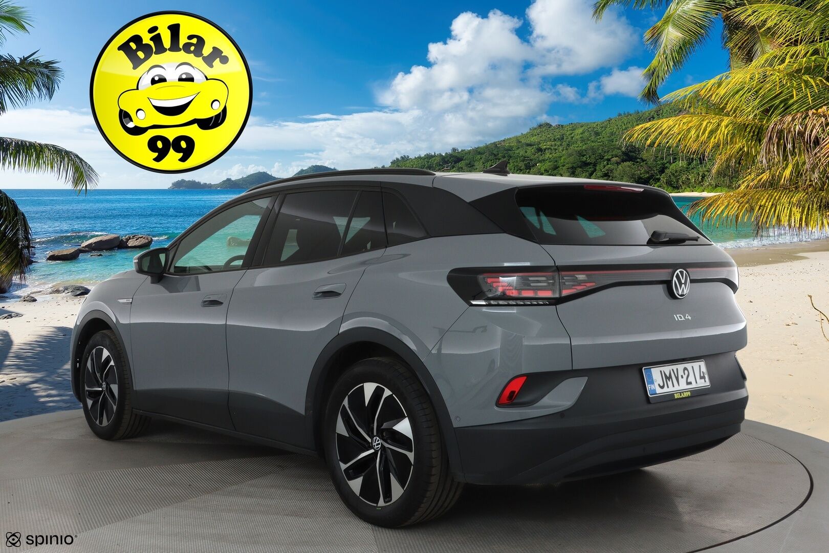 Volkswagen ID.4 2023 Pro Performance 150 kW **Lämpöpumppu / Koukku / Adapt.Vakkari / Matrix-LED / 360° / Hierovat Sportpenkit Muistilla** - 1-om Suomi-auto / Kahdet Renkaat