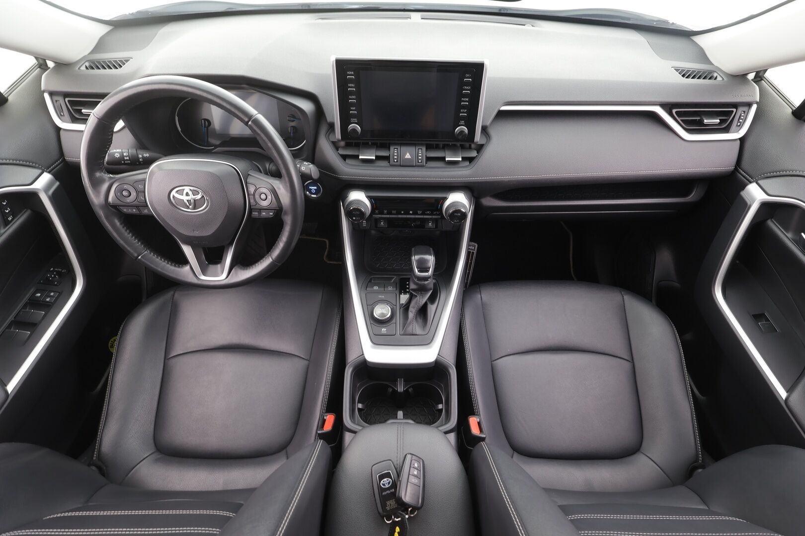 Toyota RAV4 2022 2,5 Hybrid AWD-i Premium - | ACC | Koukku | Lohko+Sisä | P.Kamera | Muistipenkki | LED | Nahat | Sähköluukku | Ratinlämmitin | Apple&Android | Keyless | ALV | Kahdet renkaat aluvanteilla | 