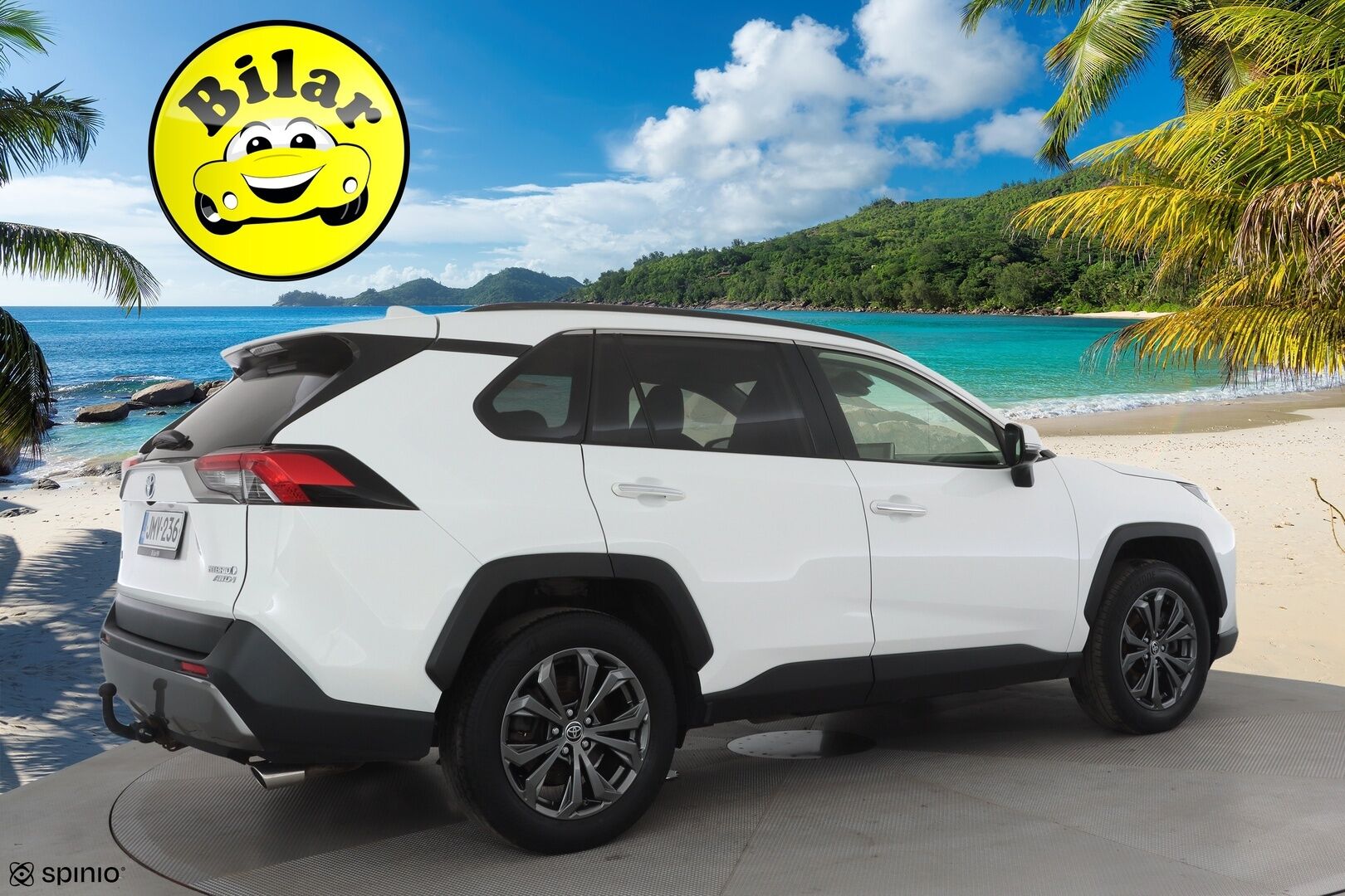 Toyota RAV4 2022 2,5 Hybrid AWD-i Premium - | ACC | Koukku | Lohko+Sisä | P.Kamera | Muistipenkki | LED | Nahat | Sähköluukku | Ratinlämmitin | Apple&Android | Keyless | ALV | Kahdet renkaat aluvanteilla | 
