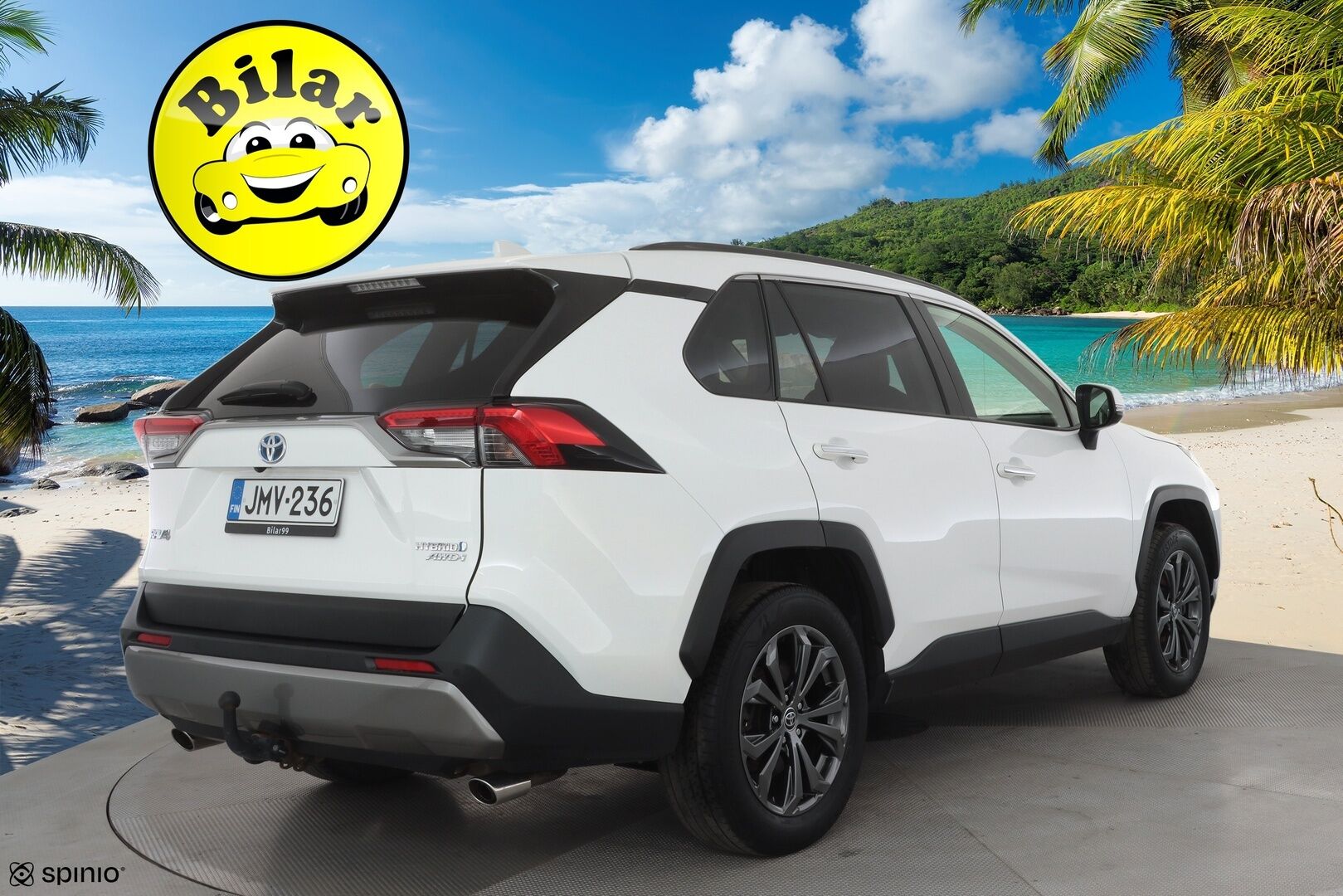 Toyota RAV4 2022 2,5 Hybrid AWD-i Premium - | ACC | Koukku | Lohko+Sisä | P.Kamera | Muistipenkki | LED | Nahat | Sähköluukku | Ratinlämmitin | Apple&Android | Keyless | ALV | Kahdet renkaat aluvanteilla | 