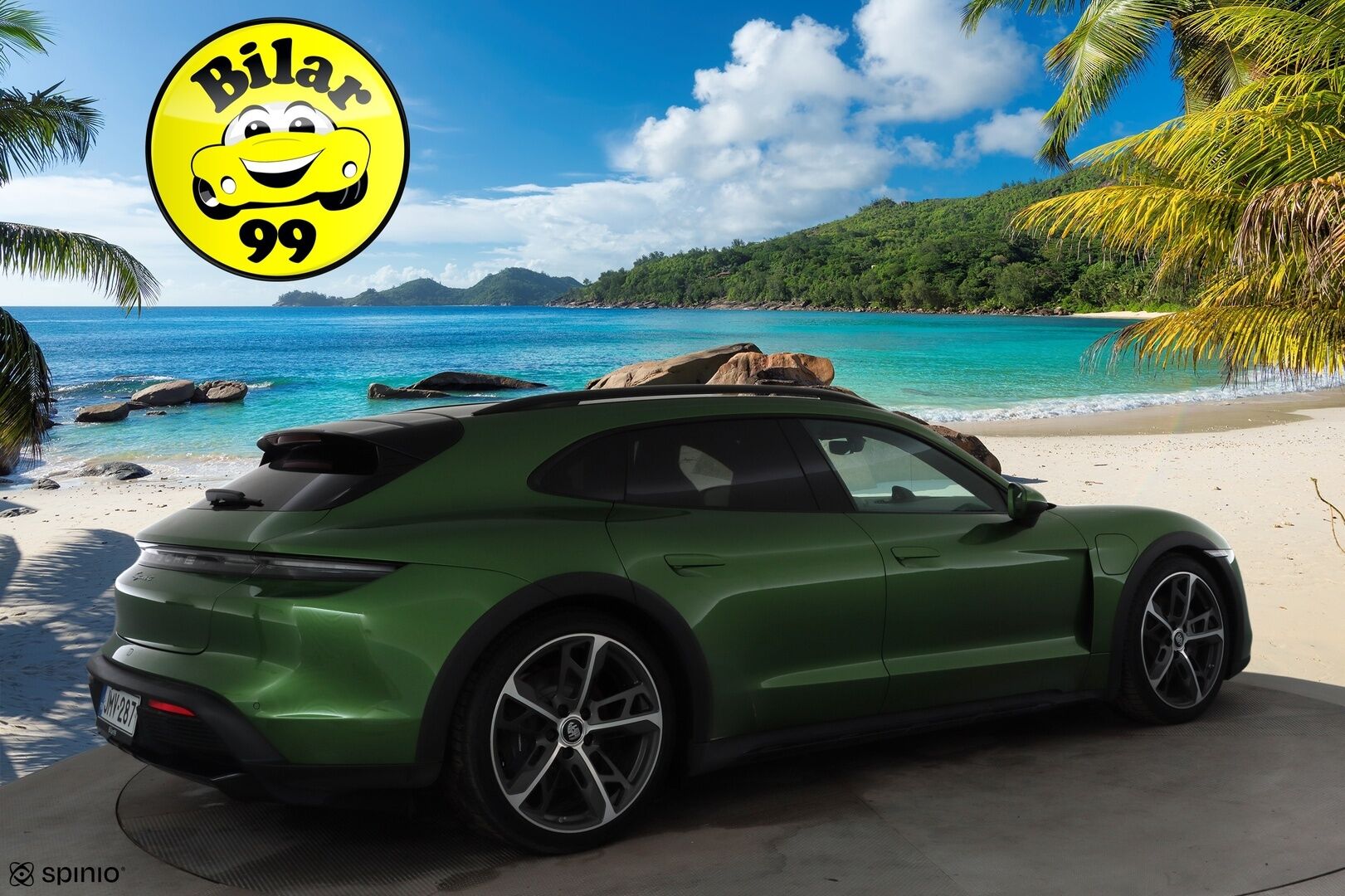 Porsche Taycan 2023 4 Cross Turismo * ACC / Sport Chrono / Lasikatto / PASM / PDLS+ / Comfort Access / Sound Package / ILP / Muistipenkit * - 1.Om Suomi-auto / Merkkihuollettu / Akku kuntotarkastettu! - HULLUT AVAJAISHULINAT KORKOTARJOUS 3,29 %