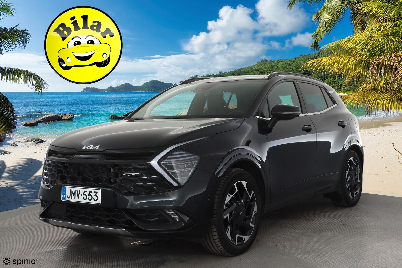 Kia Sportage 2023 1,6 T-GDI AWD Plug-in Hybrid GT-Line AT 265hv Panorama - | Koukku | Webasto | Panorama | ACC | 360 | H&K | Ilmastoitu Muistipenkki | LED | Navi | Kaistavahti | Katveavustin | Keyless | 1-om Suomi-auto | 2x Latauskaapelit | Kahdet renkaat | Merkkihuollot | 