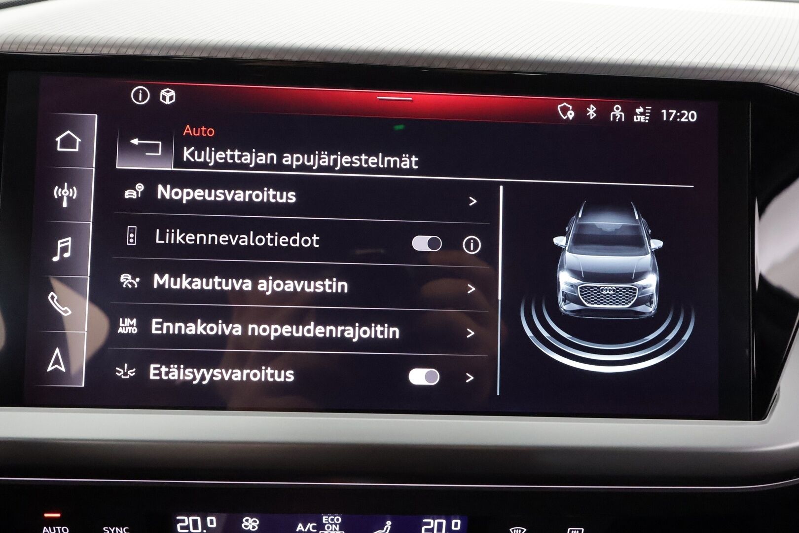 Audi Q4 e-tron 2023 45 e-tron quattro * ILP / Koukku / ACC / Matrix-LED / P.Kamera / Sportpenkit / Navi / Kaistavahti * - 1-om Suomi-auto / Kahdet renkaat aluvanteilla / 2x Latauskaapelit / Merkkihuollot
