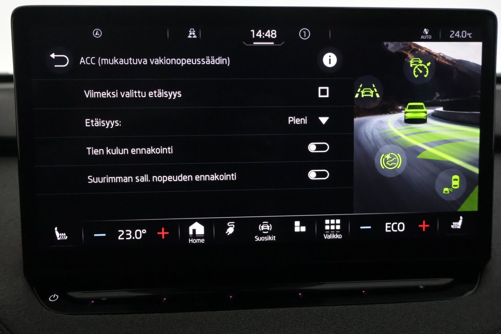 Skoda Enyaq 2023 80 iV - | ACC | ILP | Keylessgo | P-kamera | 2-om Suomi-auto | Apple&Android carplay | Merkkihuollot | Ratinlämmitin | LED | Puolinahat |