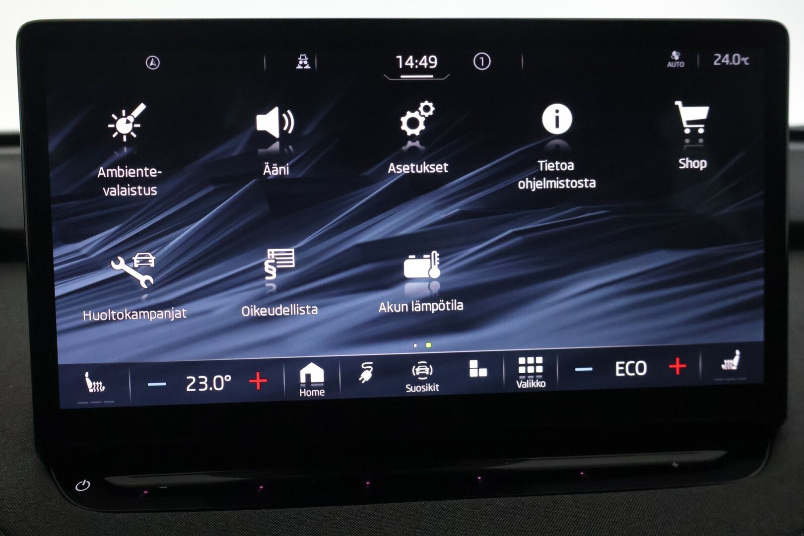 Skoda Enyaq 2023 80 iV - | ACC | ILP | Keylessgo | P-kamera | 2-om Suomi-auto | Apple&Android carplay | Merkkihuollot | Ratinlämmitin | LED | Puolinahat |