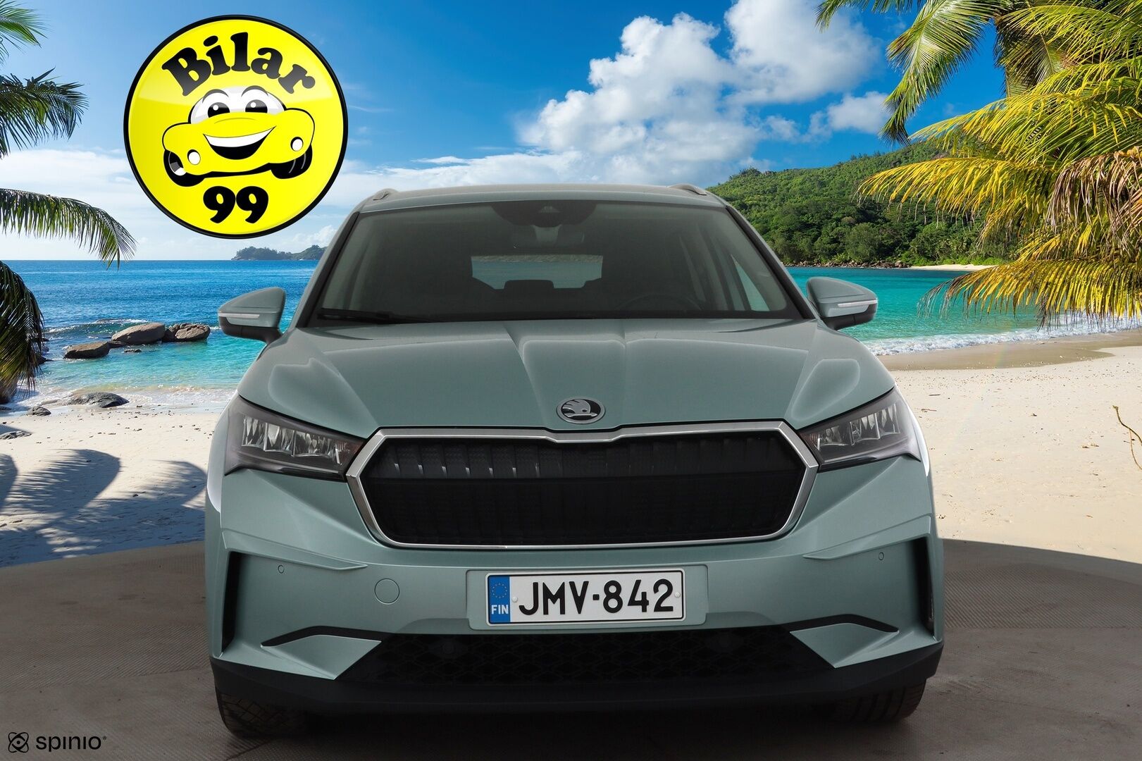 Skoda Enyaq 2023 80 iV * ACC / ILP / P.kamera / LED / Navi / Kaistavahti / Keyless * - 2-om Suomi-auto / Akku kuntotarkastettu / Kahdet renkaat aluvanteilla / Merkkihuollot