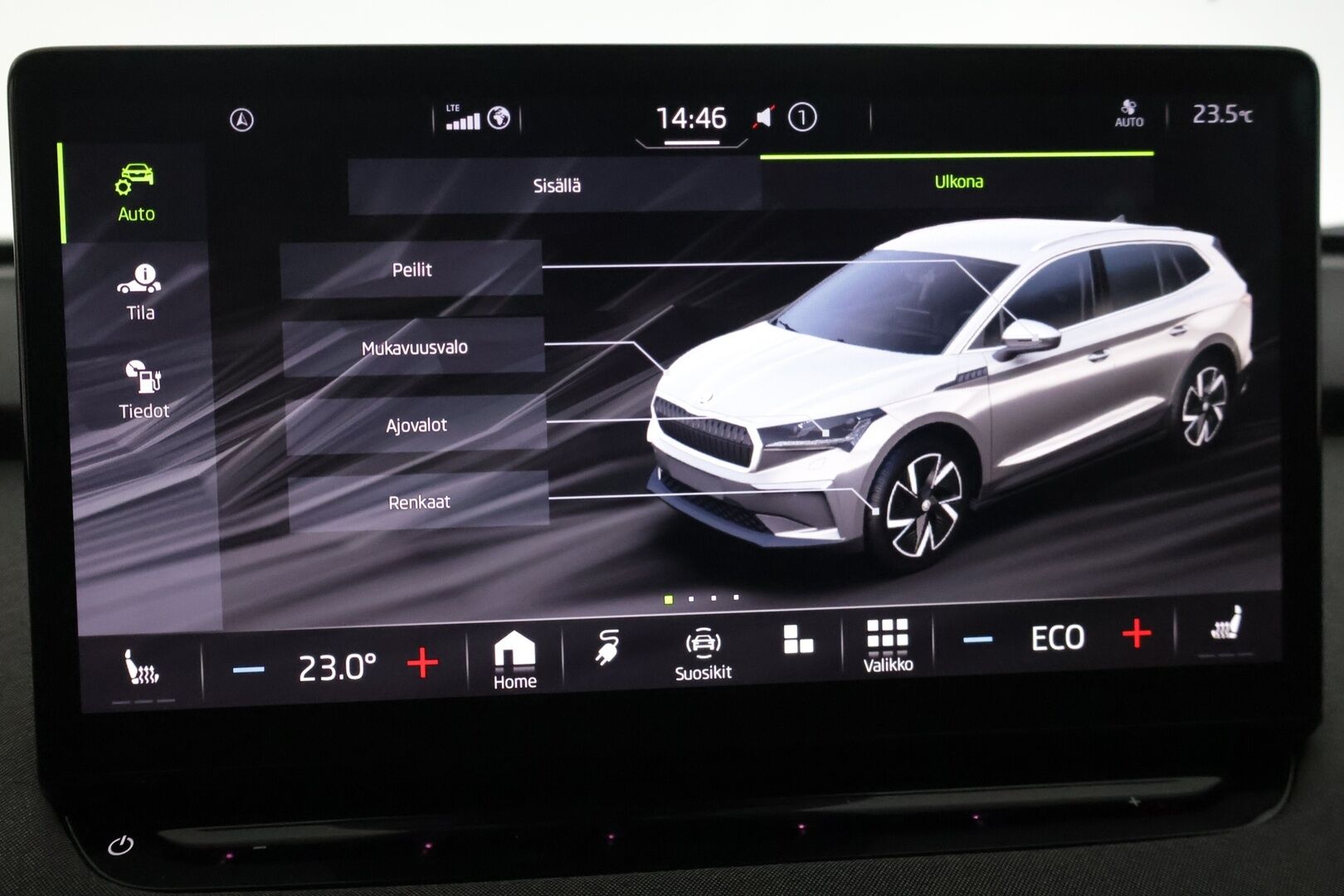 Skoda Enyaq 2023 80 iV - | ACC | ILP | Keylessgo | P-kamera | 2-om Suomi-auto | Apple&Android carplay | Merkkihuollot | Ratinlämmitin | LED | Puolinahat |