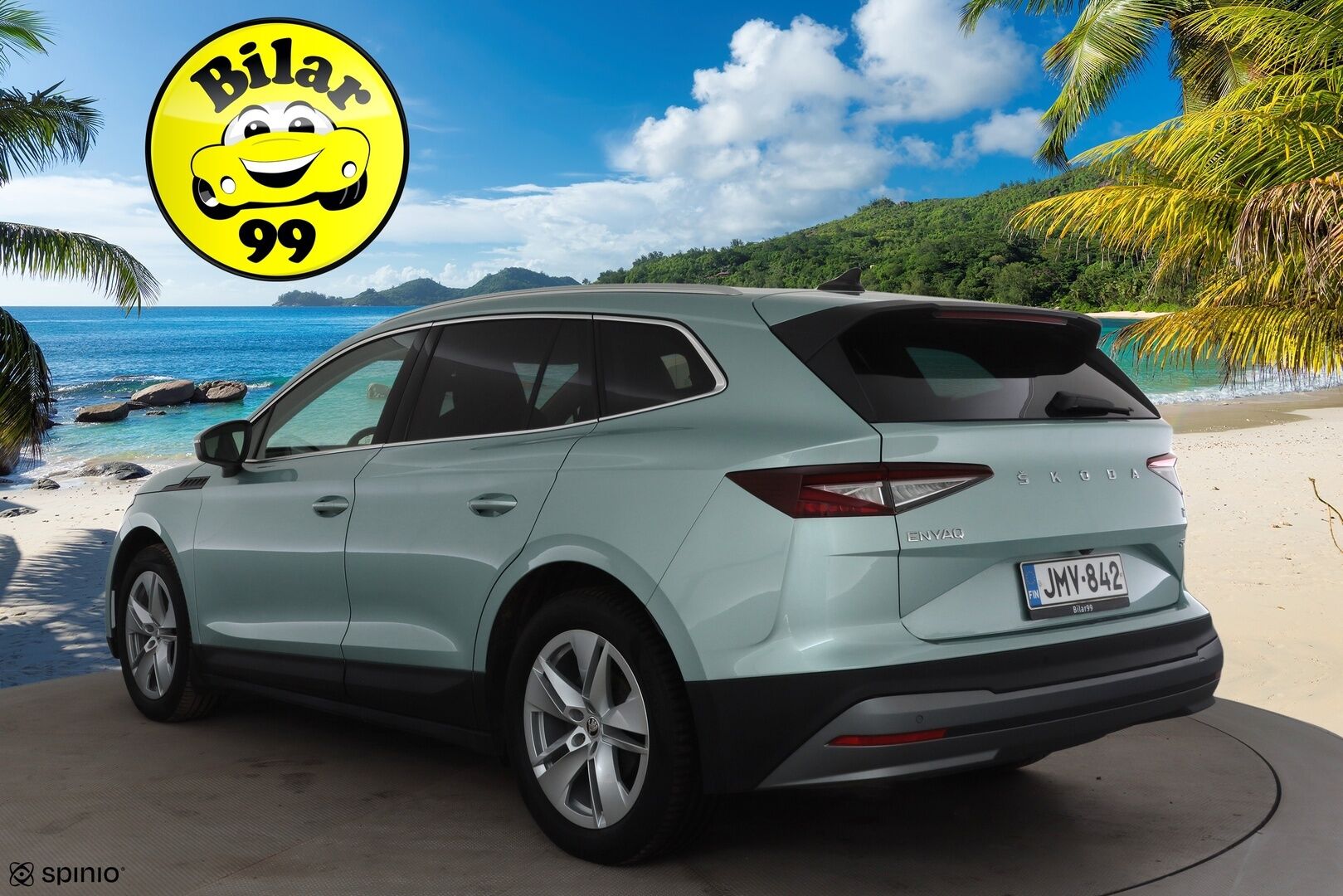 Skoda Enyaq 2023 80 iV * ACC / ILP / P.kamera / LED / Navi / Kaistavahti / Keyless * - 2-om Suomi-auto / Akku kuntotarkastettu / Kahdet renkaat aluvanteilla / Merkkihuollot