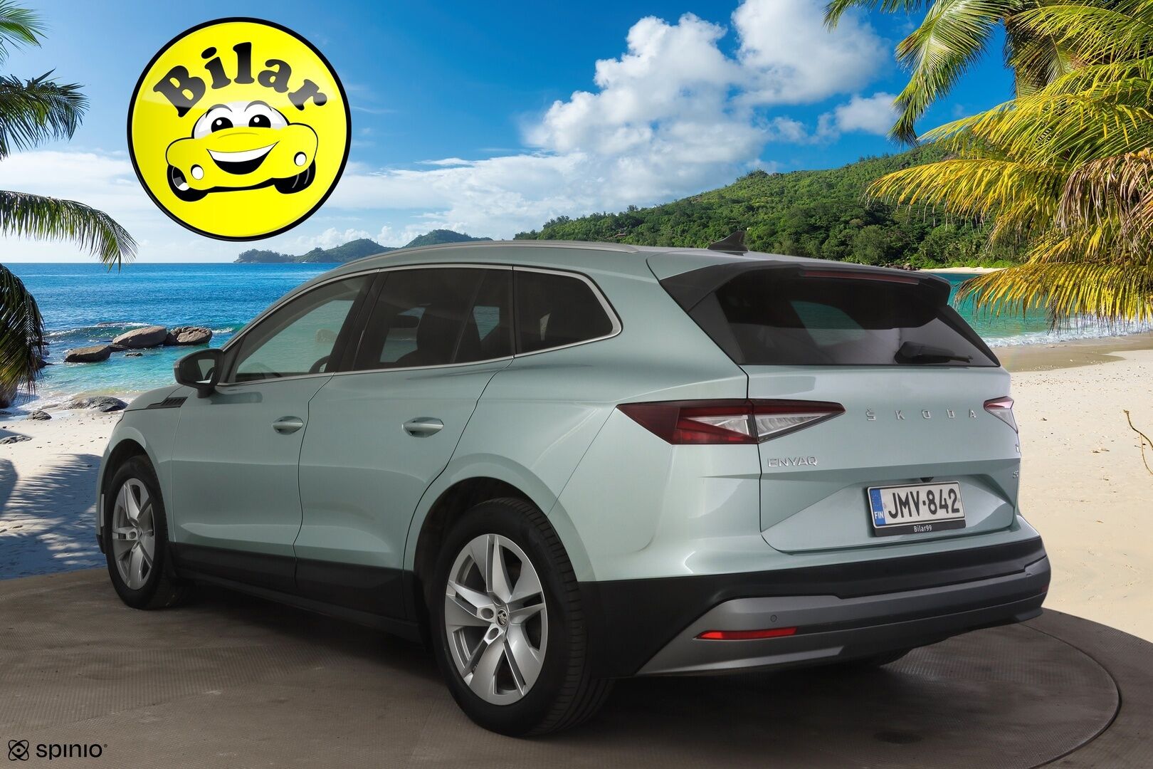 Skoda Enyaq 2023 80 iV - | ACC | ILP | Keylessgo | P-kamera | 2-om Suomi-auto | Apple&Android carplay | Merkkihuollot | Ratinlämmitin | LED | Puolinahat |