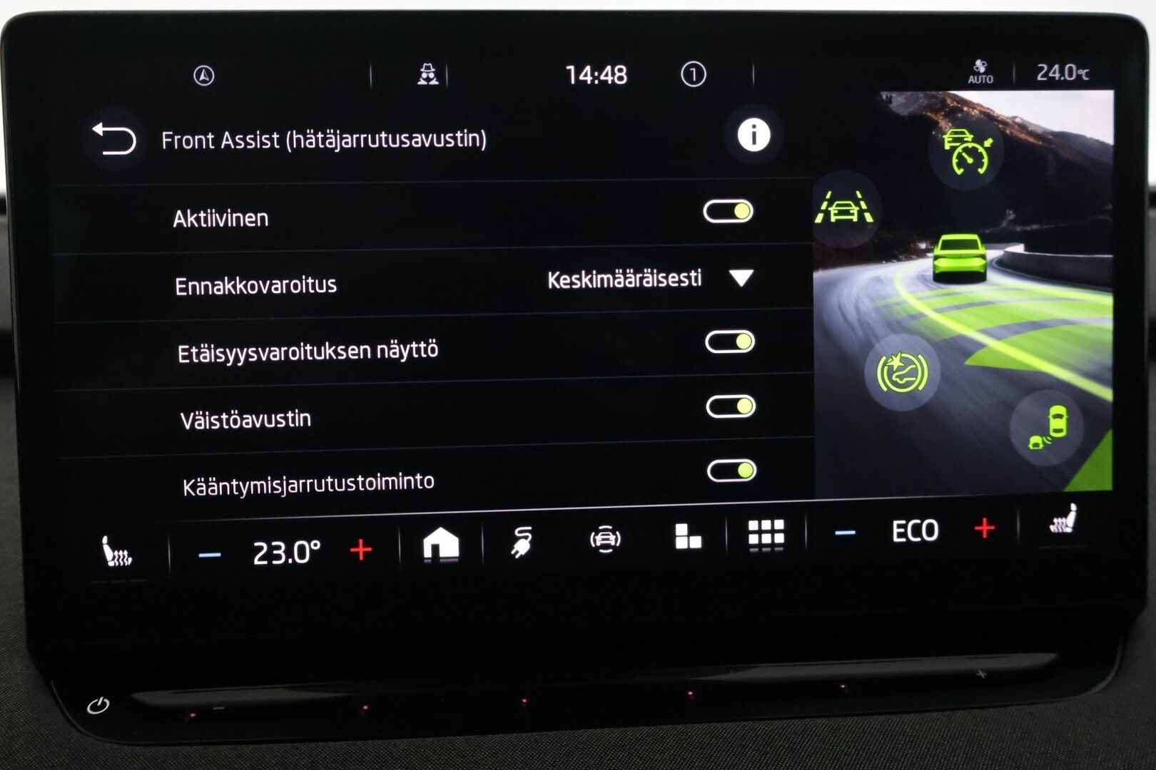Skoda Enyaq 2023 80 iV - | ACC | ILP | Keylessgo | P-kamera | 2-om Suomi-auto | Apple&Android carplay | Merkkihuollot | Ratinlämmitin | LED | Puolinahat |