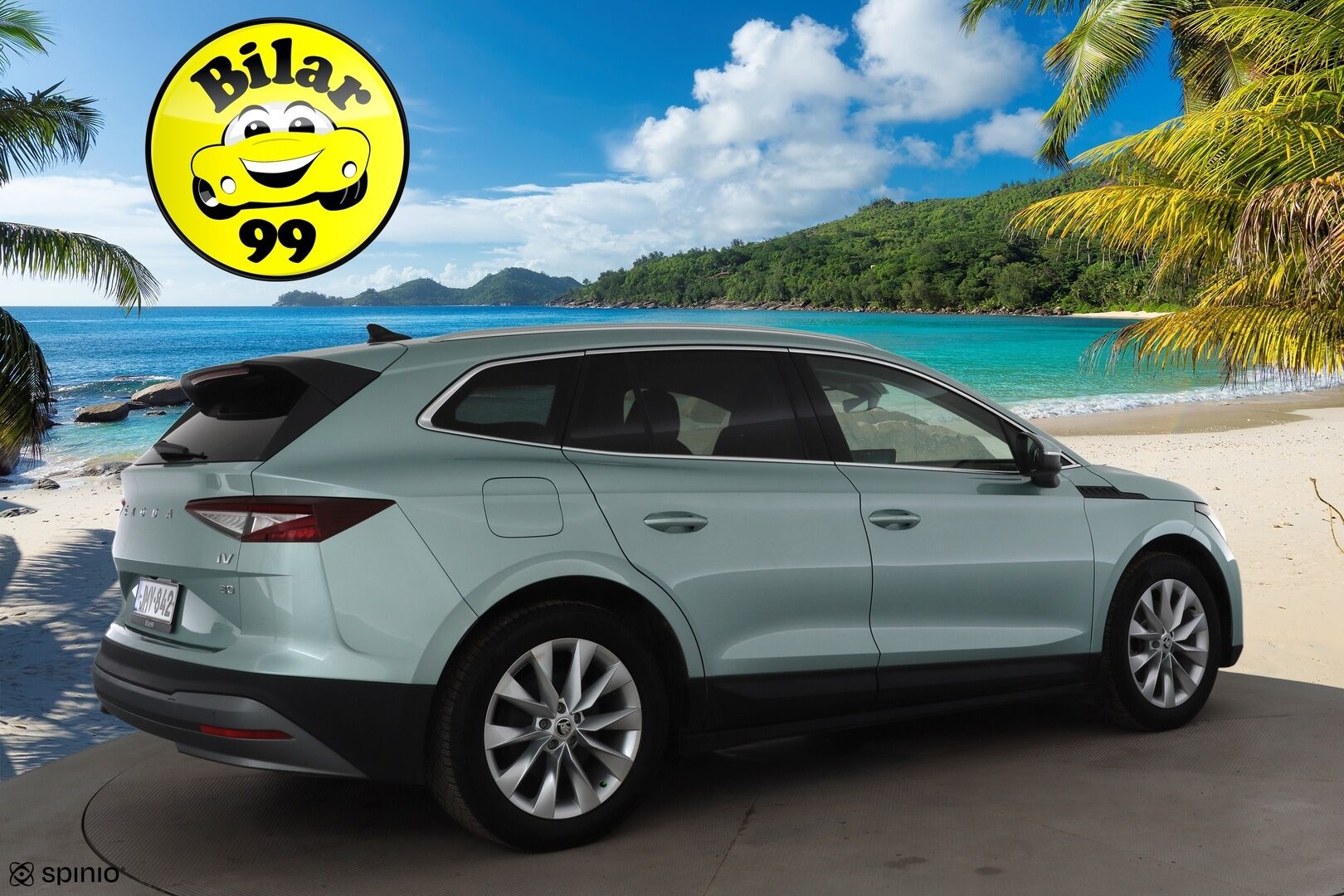 Skoda Enyaq 2023 80 iV * ACC / ILP / P.kamera / LED / Navi / Kaistavahti / Keyless * - 1-om Suomi-auto / Akku kuntotarkastettu / Kahdet renkaat aluvanteilla / Merkkihuollot