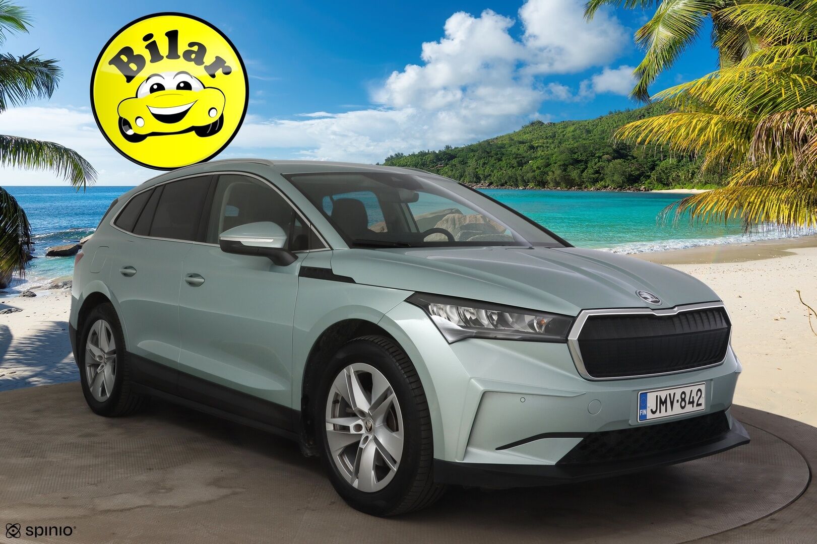 Skoda Enyaq 2023 80 iV - | ACC | ILP | Keylessgo | P-kamera | 2-om Suomi-auto | Apple&Android carplay | Merkkihuollot | Ratinlämmitin | LED | Puolinahat |