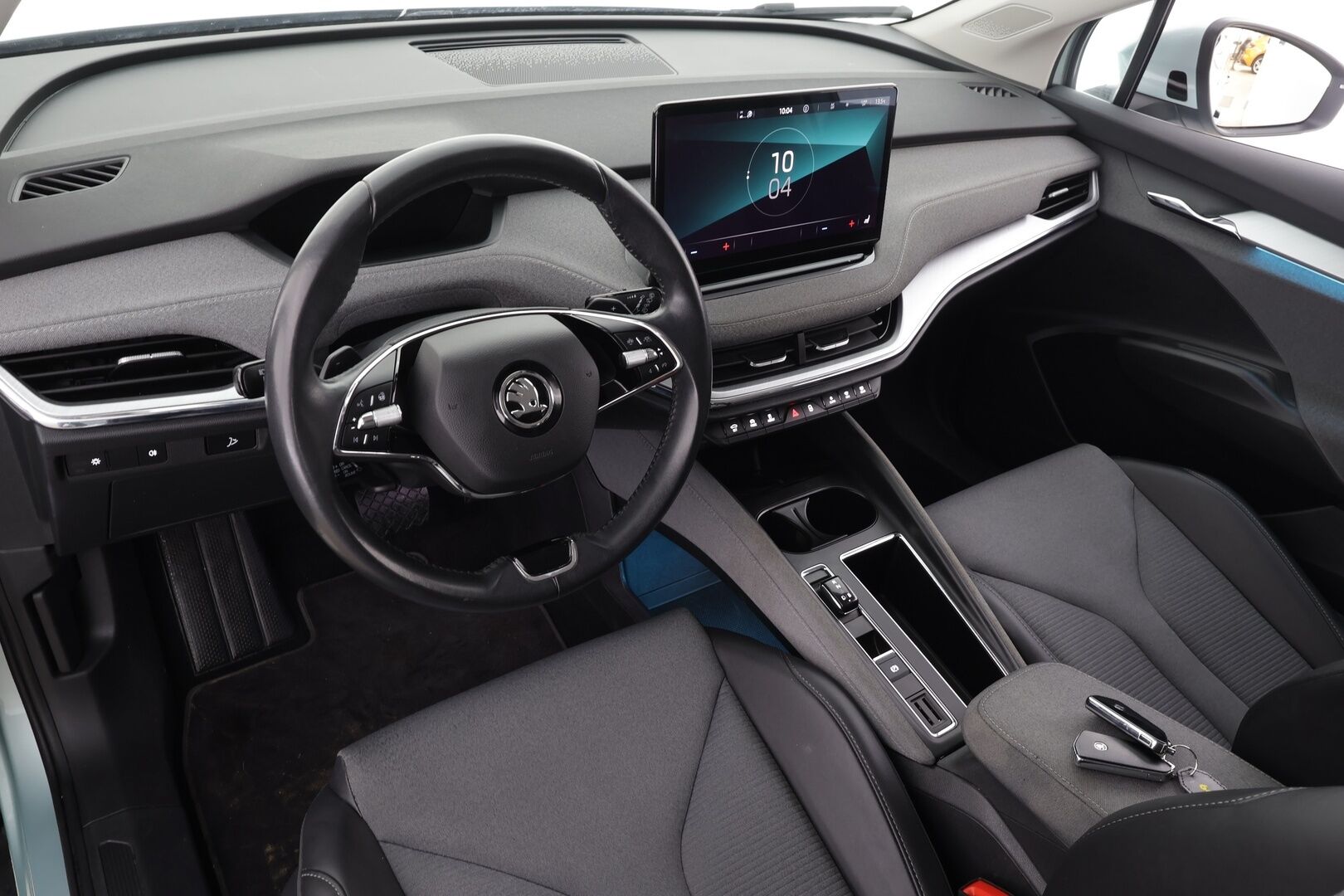 Skoda Enyaq 2023 80 iV * ACC / ILP / P.kamera / LED / Navi / Kaistavahti / Keyless * - 2-om Suomi-auto / Akku kuntotarkastettu / Kahdet renkaat aluvanteilla / Merkkihuollot