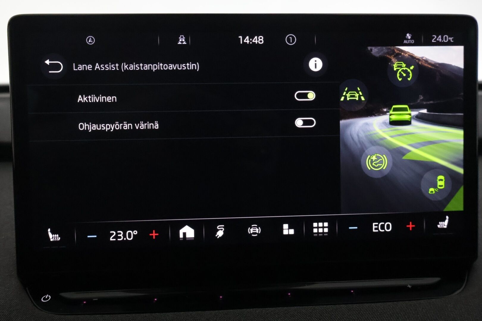 Skoda Enyaq 2023 80 iV - | ACC | ILP | Keylessgo | P-kamera | 2-om Suomi-auto | Apple&Android carplay | Merkkihuollot | Ratinlämmitin | LED | Puolinahat |