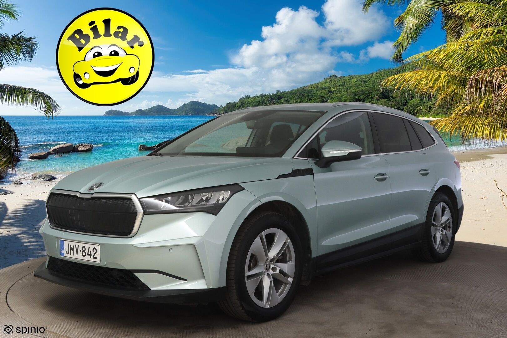 Skoda Enyaq 2023 80 iV - | ACC | ILP | Keylessgo | P-kamera | 2-om Suomi-auto | Apple&Android carplay | Merkkihuollot | Ratinlämmitin | LED | Puolinahat |