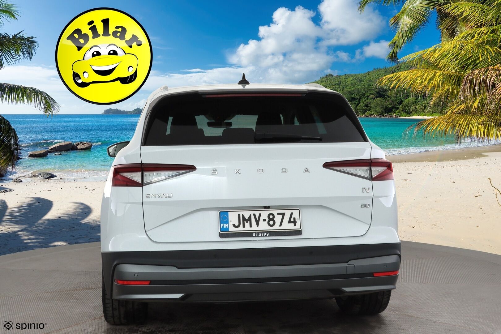 Skoda Enyaq 2023 80 Style iV - | ACC | ILP | Koukku | Canton | Muistipenkki | Matrix-LED | P.Kamera | Puolinahat | Ratinlämmitys | 1.Om Suomi-auto | Kahdet renkaat | Merkkihuollettu |