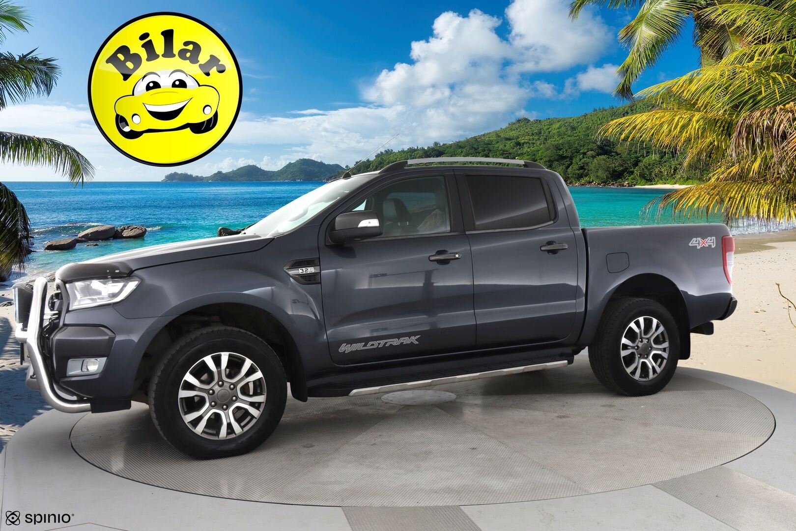 Ford Ranger 2017 Double Cab 3,2TDCi 200 hv A6 Wildtrak 4x4 - | Sähköpenkit | Webasto | Kutoskone