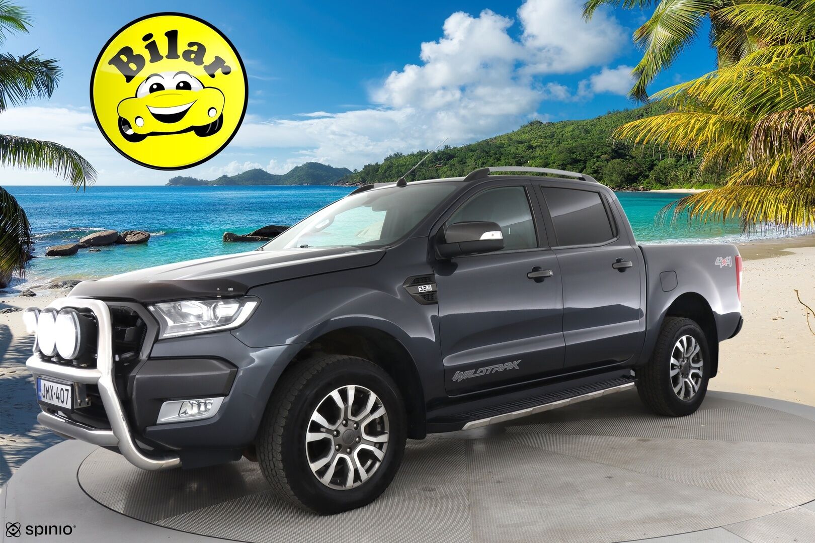 Ford Ranger 2017 Double Cab 3,2TDCi 200 hv A6 Wildtrak 4x4 - | Sähköpenkit | Webasto | Kutoskone