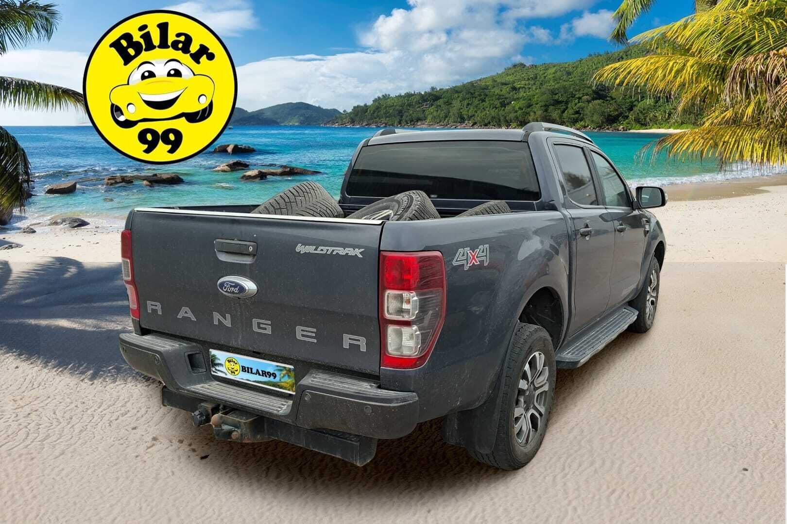 Ford Ranger 2017 Double Cab 3,2TDCi 200 hv A6 Wildtrak 4x4 / Sähköpenkit / Webasto / Koukku / Kutoskone - HULLUT AVAJAISHULINAT KORKOTARJOUS 3,29 %