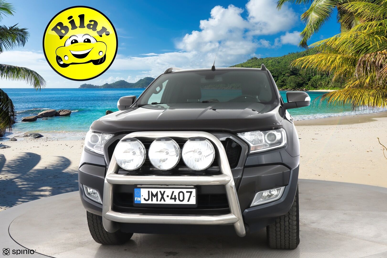 Ford Ranger 2017 Double Cab 3,2TDCi 200 hv A6 Wildtrak 4x4 - | Sähköpenkit | Webasto | Kutoskone