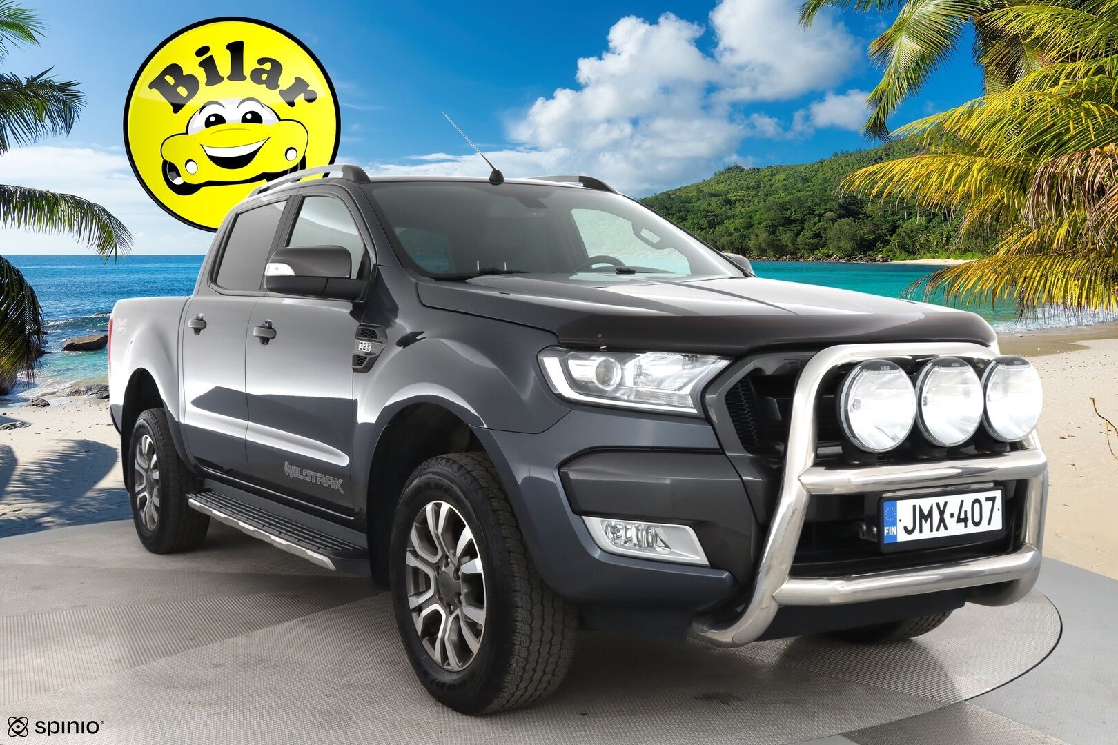 Ford Ranger 2017 Double Cab 3,2TDCi 200 hv A6 Wildtrak 4x4 - | Sähköpenkit | Webasto | Kutoskone