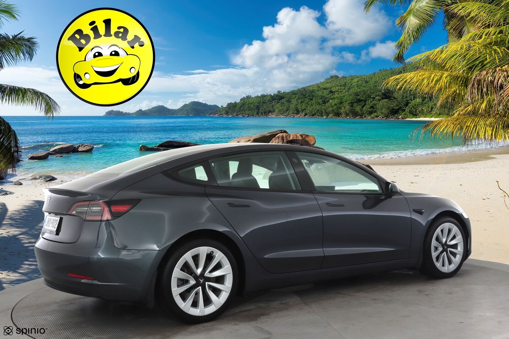 Tesla Model 3 2023 Long Range - | ILP | ACC | Lasikatto | Matrix-LED | P.Kamera | Muistipenkki | Premium Audio | Kaistavahti | Navi | Keyless | 1-om Suomi-auto | 2x Latauskaapelit | Kahdet renkaat |
