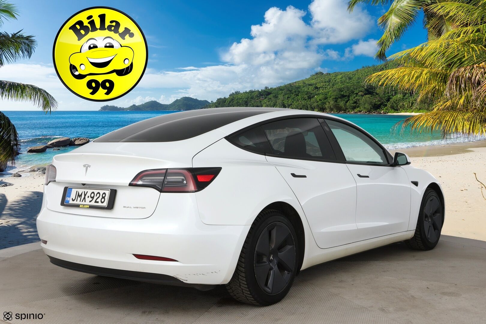 Tesla Model 3 2023 Long Range / Suomi-auto / Autopilot / Lasikatto / AMD Ryzen / - Kahdet renkaat / Premium Audio / Lämpöpumppu / Muistipenkki 