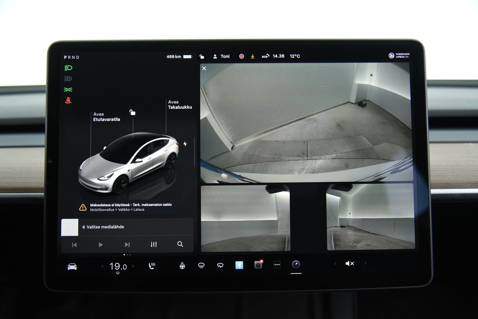 Tesla Model 3 2023 Long Range / Suomi-auto / Autopilot / Lasikatto / AMD Ryzen / - Kahdet renkaat / Premium Audio / Lämpöpumppu / Muistipenkki 