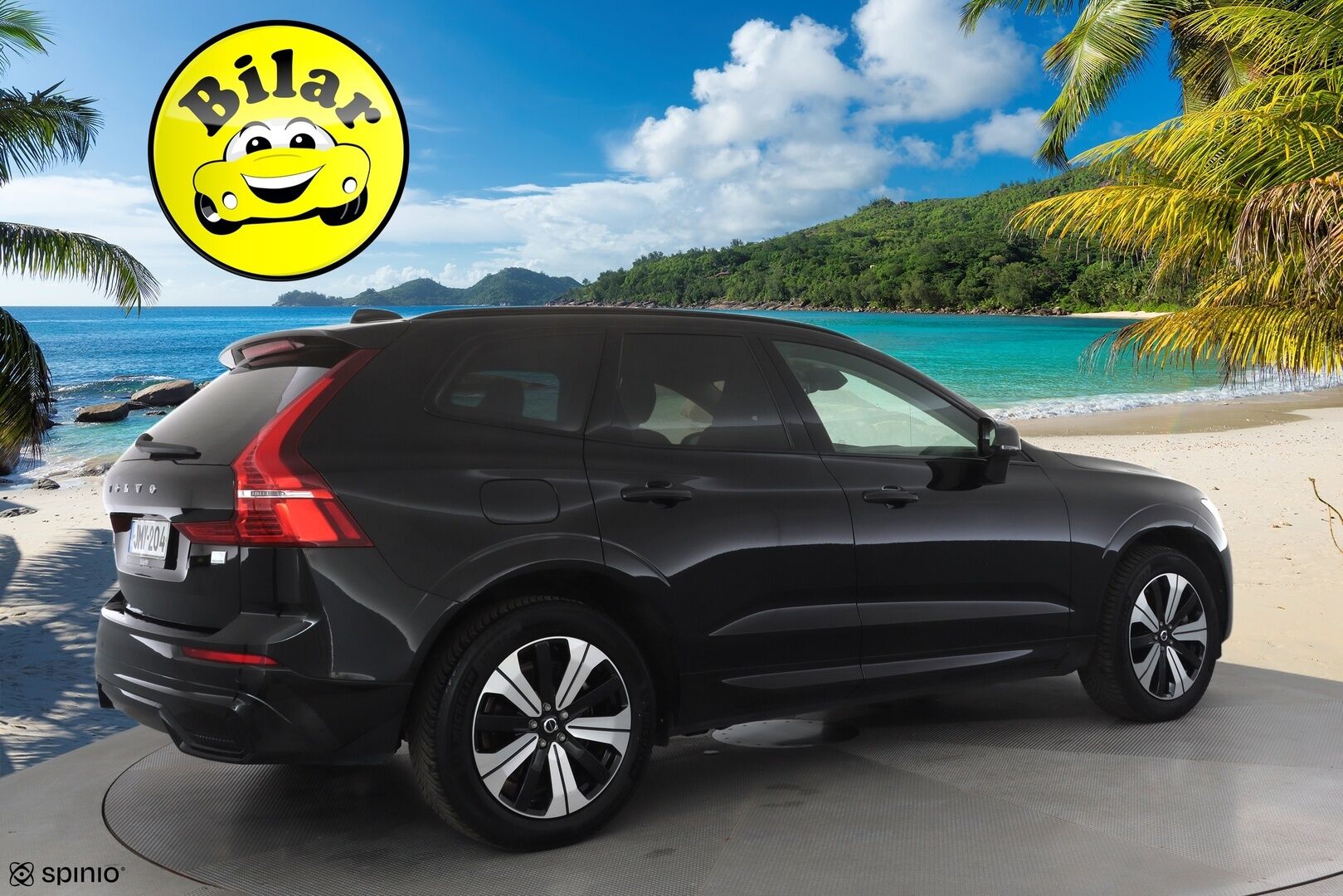 Volvo XC60 2023 T6 AWD Long Range Plus Dark aut - | ACC | Webasto | Koukku | Full LED | Panorama | High Performance Audio | Muistipenkit | P.kamera | Keyless | Apple&Android | Suomi-auto | Kahdet Renkaat | Merkkihuollettu |
