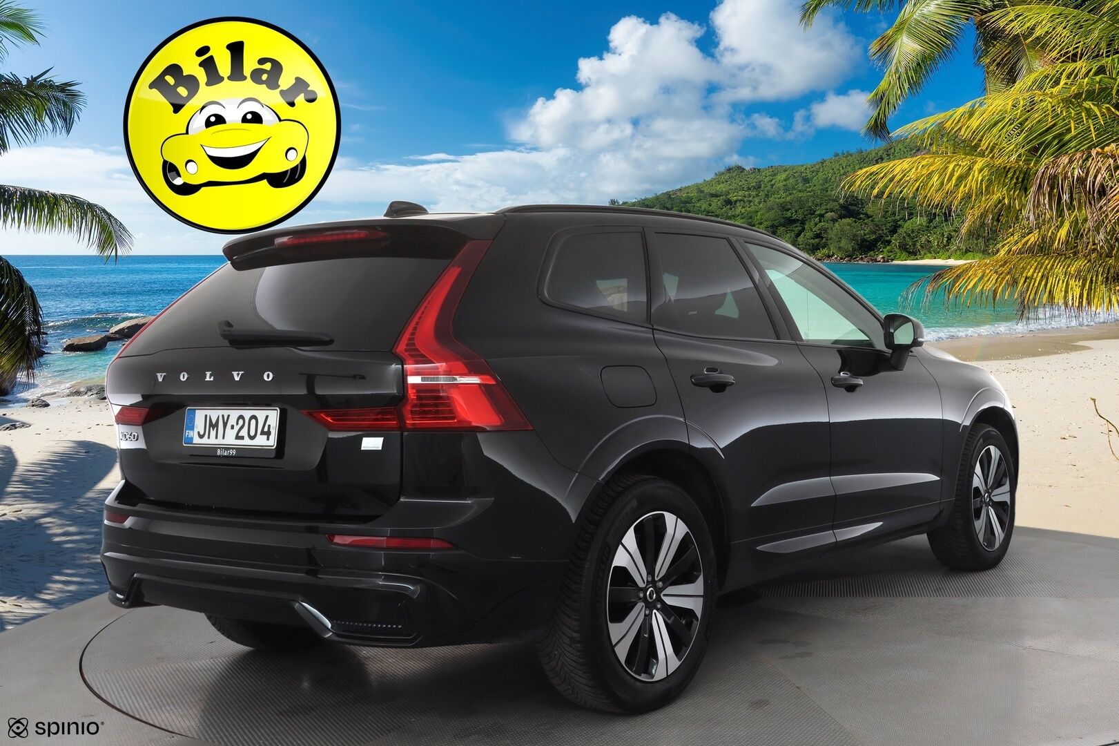 Volvo XC60 2023 T6 AWD Long Range Plus Dark aut - | ACC | Webasto | Koukku | Full LED | Panorama | High Performance Audio | Muistipenkit | P.kamera | Keyless | Apple&Android | Suomi-auto | Kahdet Renkaat | Merkkihuollettu |