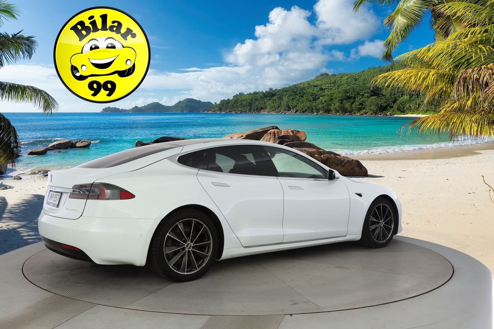 TESLA MODEL S 2020 Dual Motor Long Range AWD * Facelift / Autopilot / CCS / Ilma-Alusta / Premium Audio / Lasikatto / Nahat * - * Kahdet renkaat vanteineen / Pearl White * - HULLU BLACKWEEK KORKOTARJOUS 2,49%