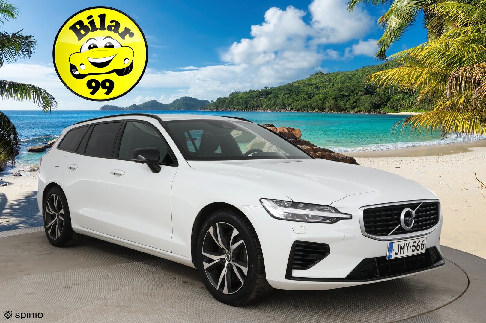 Volvo V60 2020 T6 TwE AWD R-Design aut / ACC & Pilot assist / Koukku / Webasto / BLIS / 360-kamera / Muistipenkki / Nahat / Jakopää tehty-25! - Jakopää tehty -25! 2x Latauskaapelit, Merkkihuollettu