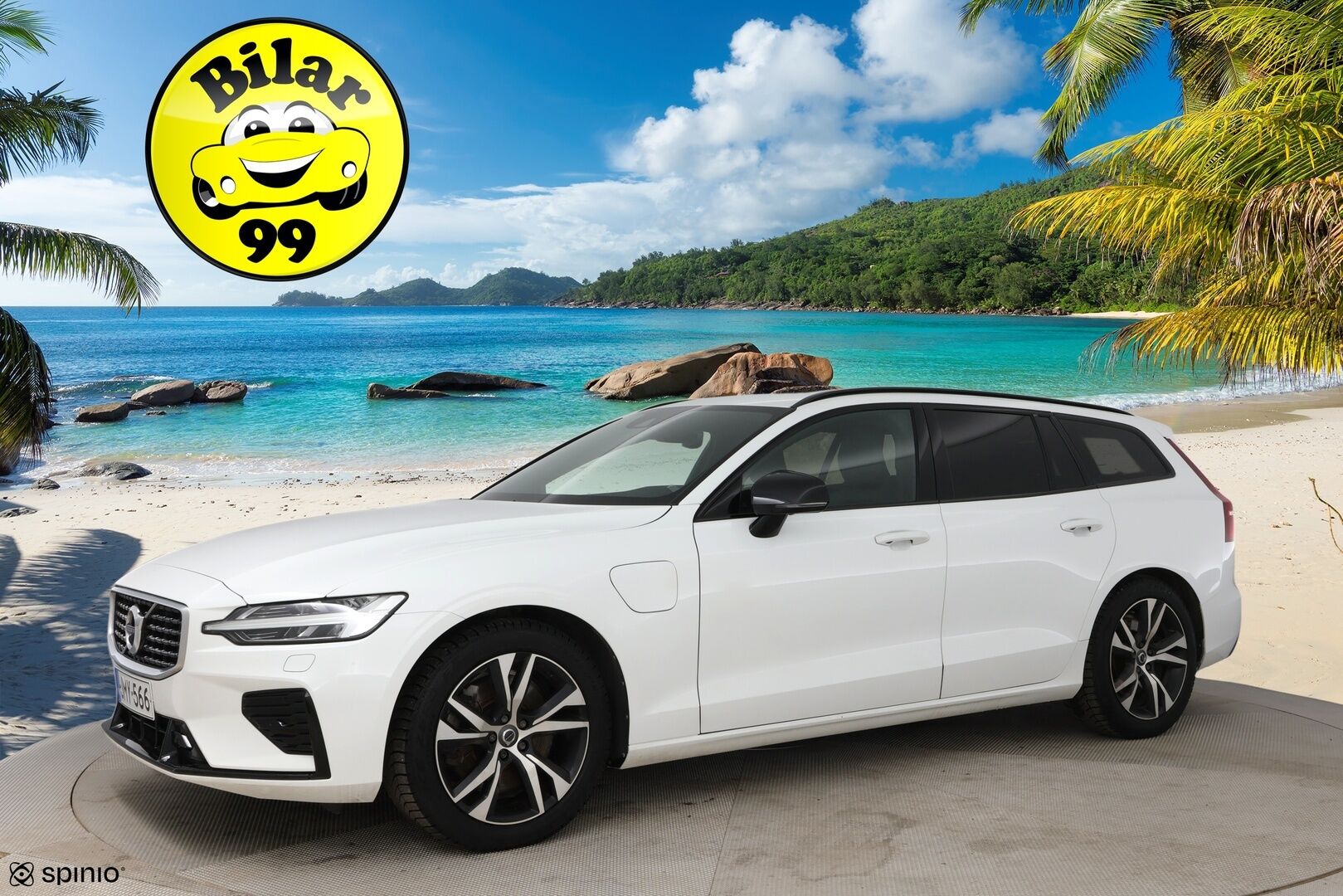 Volvo V60 2020 T6 TwE AWD R-Design aut / ACC & Pilot assist / Webasto / Blis / 360-kamera / Muistipenkki / Nahat / Jakopää tehty-25! - Jakopää tehty -25! 2x Latauskaapelit, Merkkihuollettu