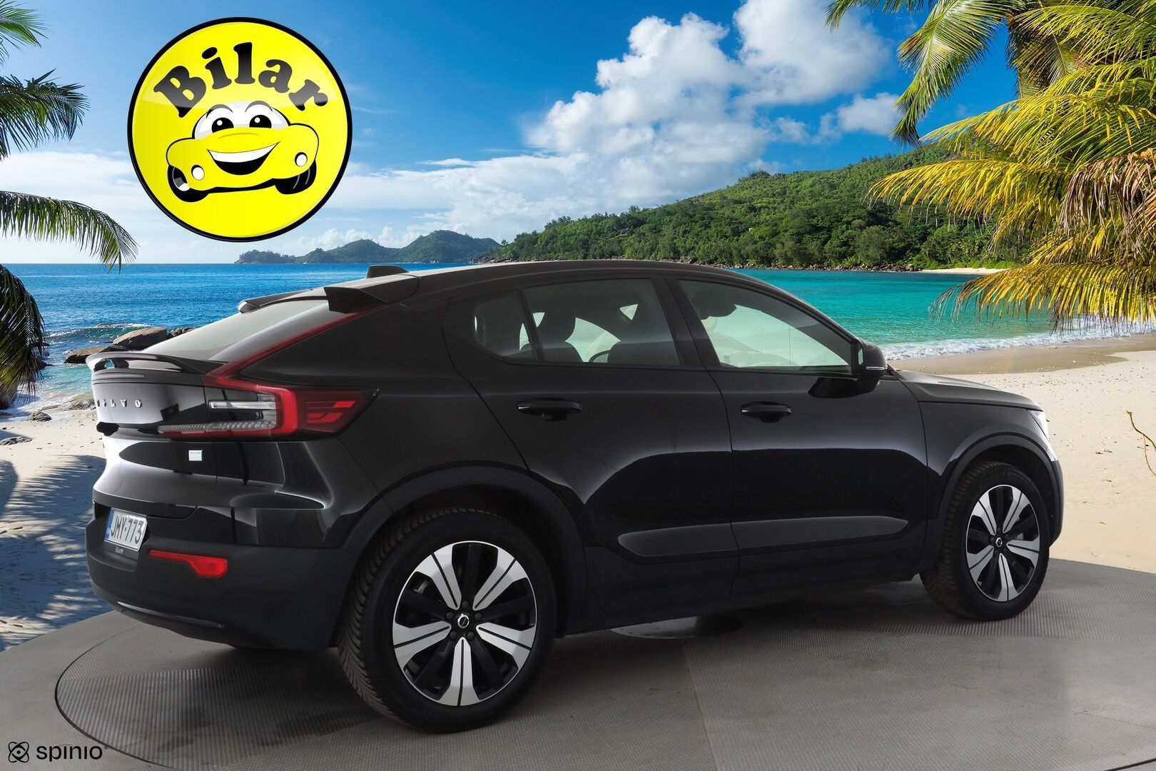 Volvo C40 2023 Recharge Single Plus aut - | ACC | ILP | Koukku | Lasikatto | LED | High Performance audio | Muistipenkki | P.kamera | Keyless | Apple&Android | 1.Om Suomi-auto | Kahdet Renkaat |