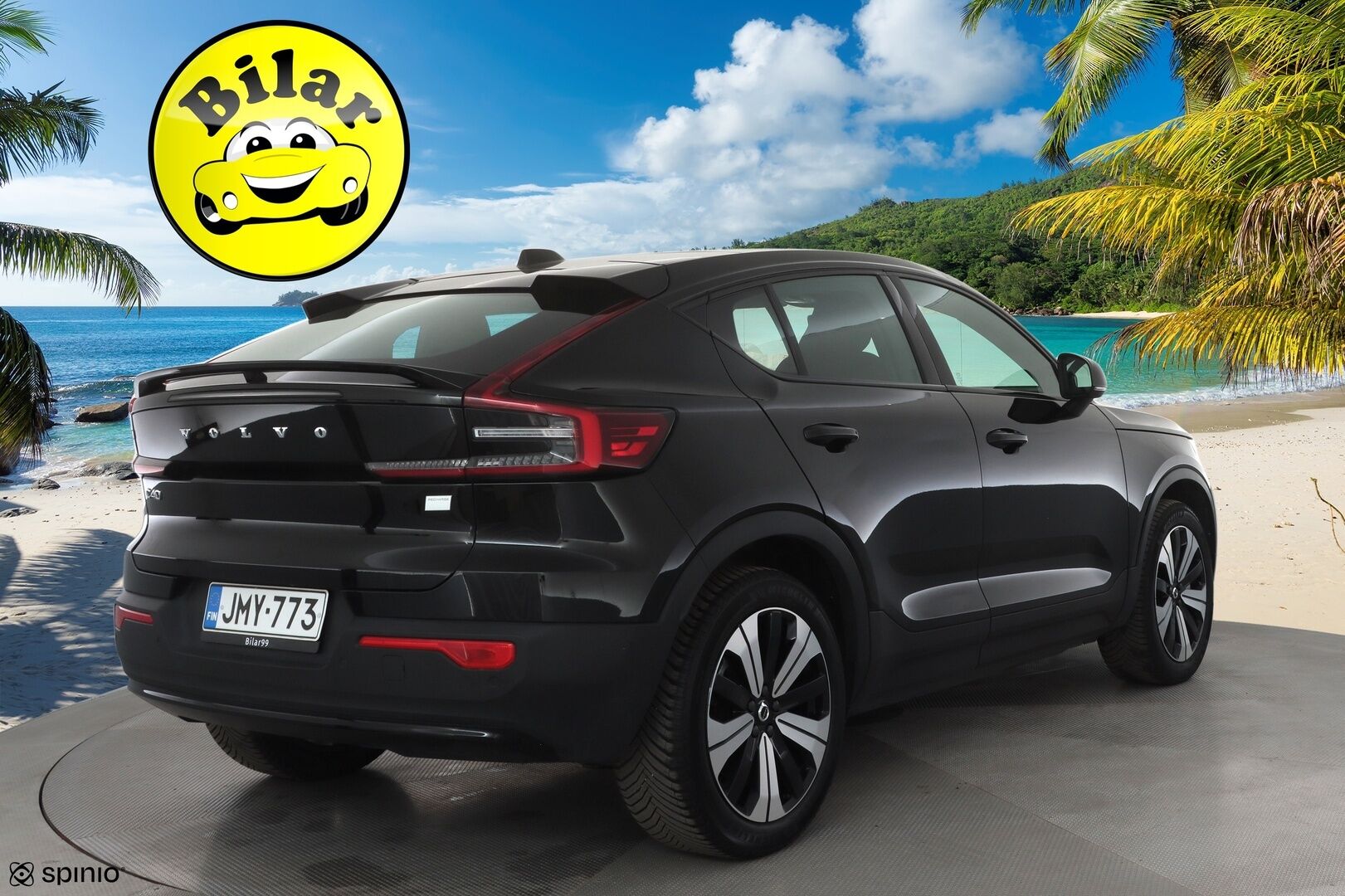 Volvo C40 2023 Recharge Single Plus aut - | ACC | ILP | Koukku | Lasikatto | LED | High Performance audio | Muistipenkki | P.kamera | Keyless | Apple&Android | 1.Om Suomi-auto | Kahdet Renkaat |
