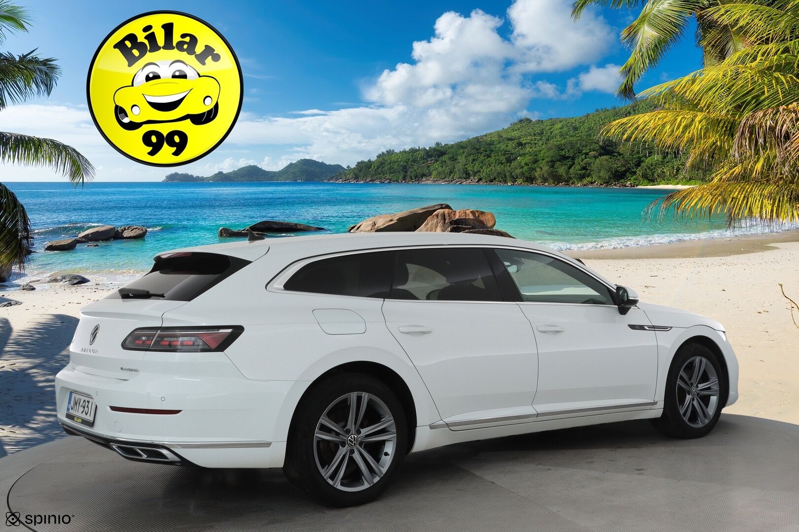 Volkswagen Arteon 2022 Shooting Brake R-Line eHybrid 160 kW DSG-autom. **Adapt.vakkari / Webasto / Koukku / Digimittaristo / Navi** - Kahdet renkaat aluvanteilla / LED / Nahka-Alcantara / KeylessGo