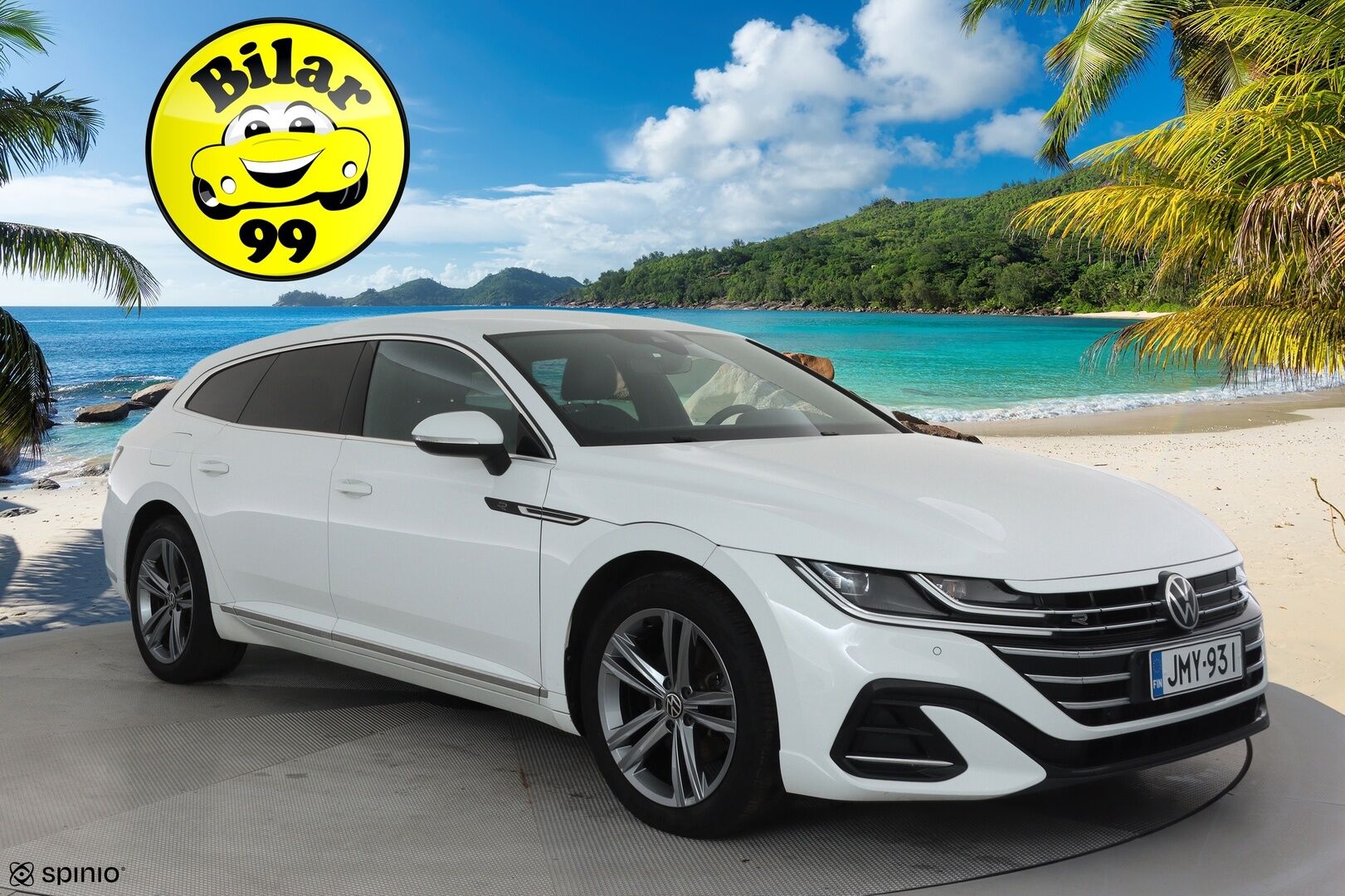 Volkswagen Arteon 2022 Shooting Brake R-Line eHybrid 160 kW DSG-autom. **Adapt.vakkari / Webasto / Koukku / Digimittaristo / Navi** - Kahdet renkaat aluvanteilla / LED / Nahka-Alcantara / KeylessGo