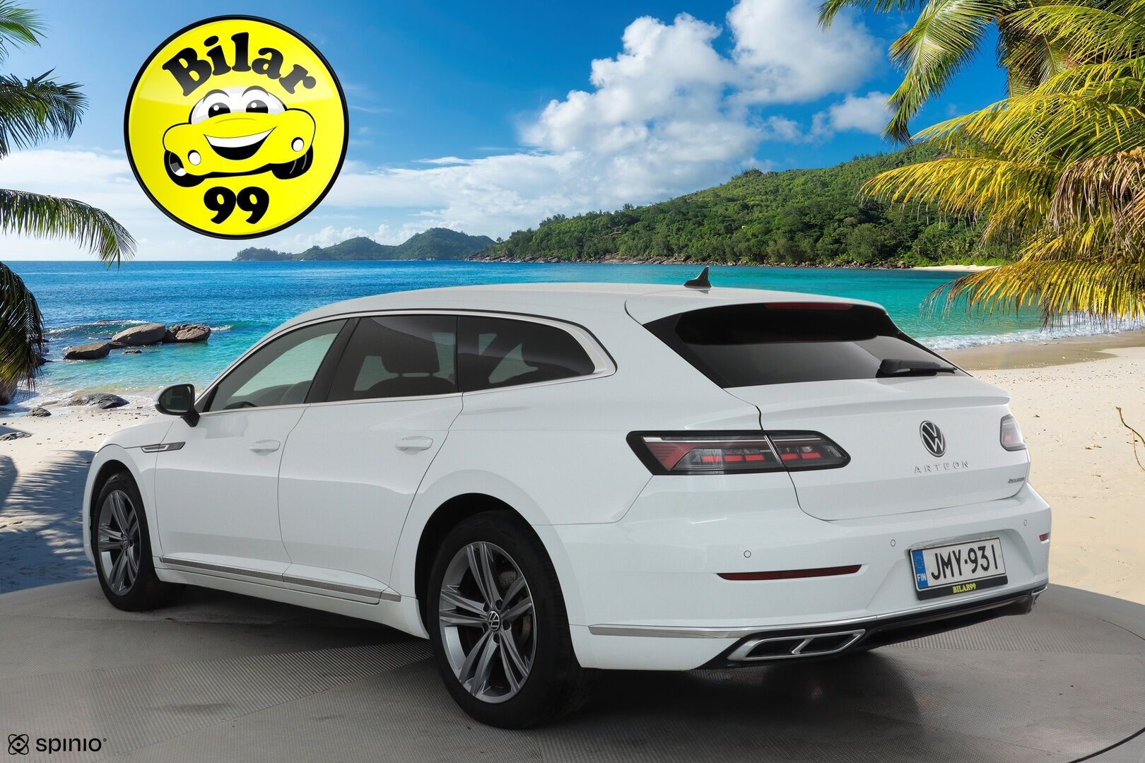 Volkswagen Arteon 2022 Shooting Brake R-Line eHybrid 160 kW DSG-autom. **Adapt.vakkari / Webasto / Koukku / Digimittaristo / Navi** - Kahdet renkaat aluvanteilla / LED / Nahka-Alcantara / KeylessGo