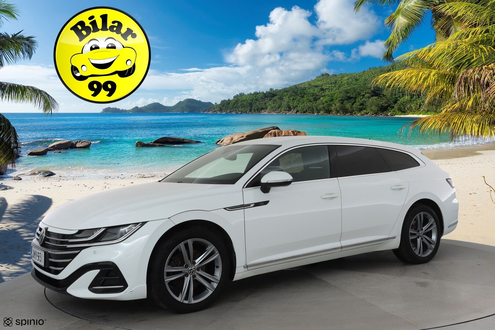 Volkswagen Arteon 2022 Shooting Brake R-Line eHybrid 160 kW DSG-autom. **Adapt.vakkari / Webasto / Koukku / Digimittaristo / Navi** - Kahdet renkaat aluvanteilla / LED / Nahka-Alcantara / KeylessGo