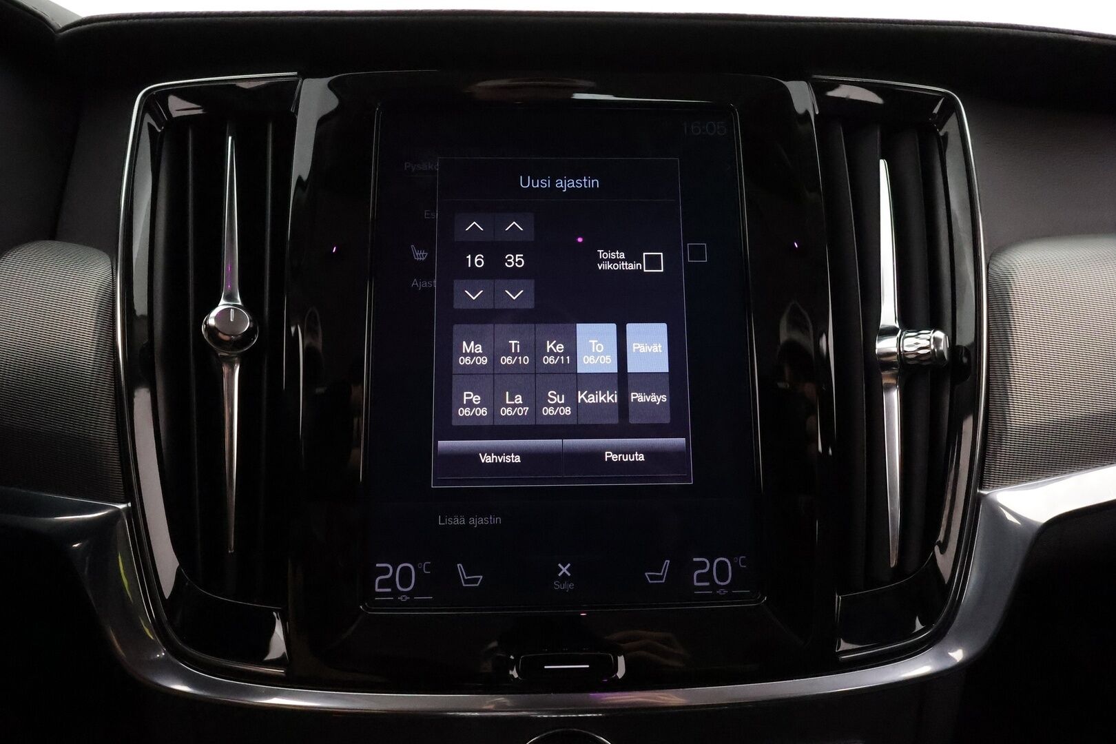 Volvo V90 2020 T8 Inscription ** Webasto / Adapt.Vakkari / P.Tutkat / LED-valot / Sporttipenkki Muistilla / Navi / KeylessGO ** - 2x Renkaat / Merkkihuollettu / Akku Kuntotarkistettu!